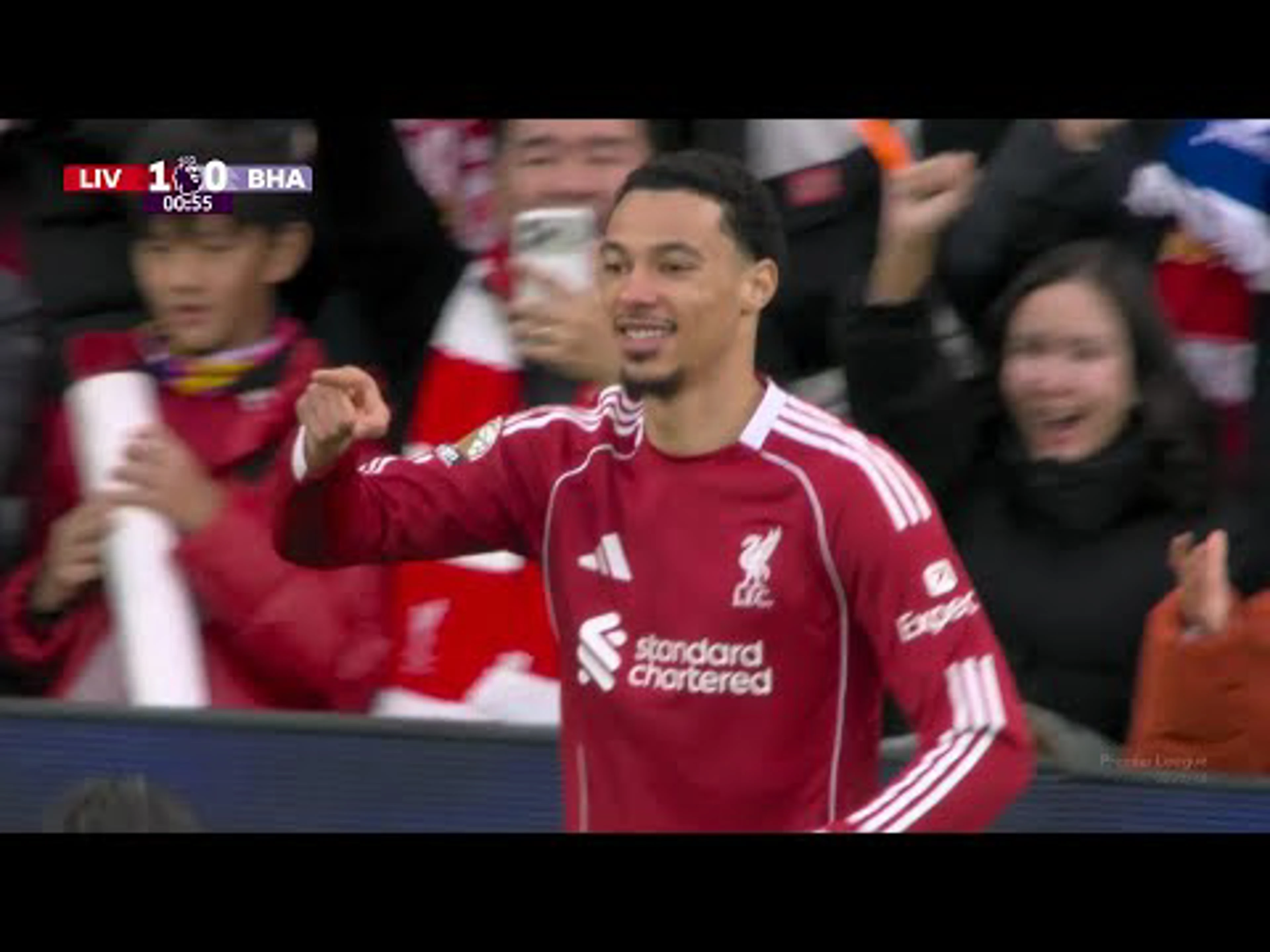 Hugo Ekitiké | 1ˢᵗ Minute Goal v Brighton