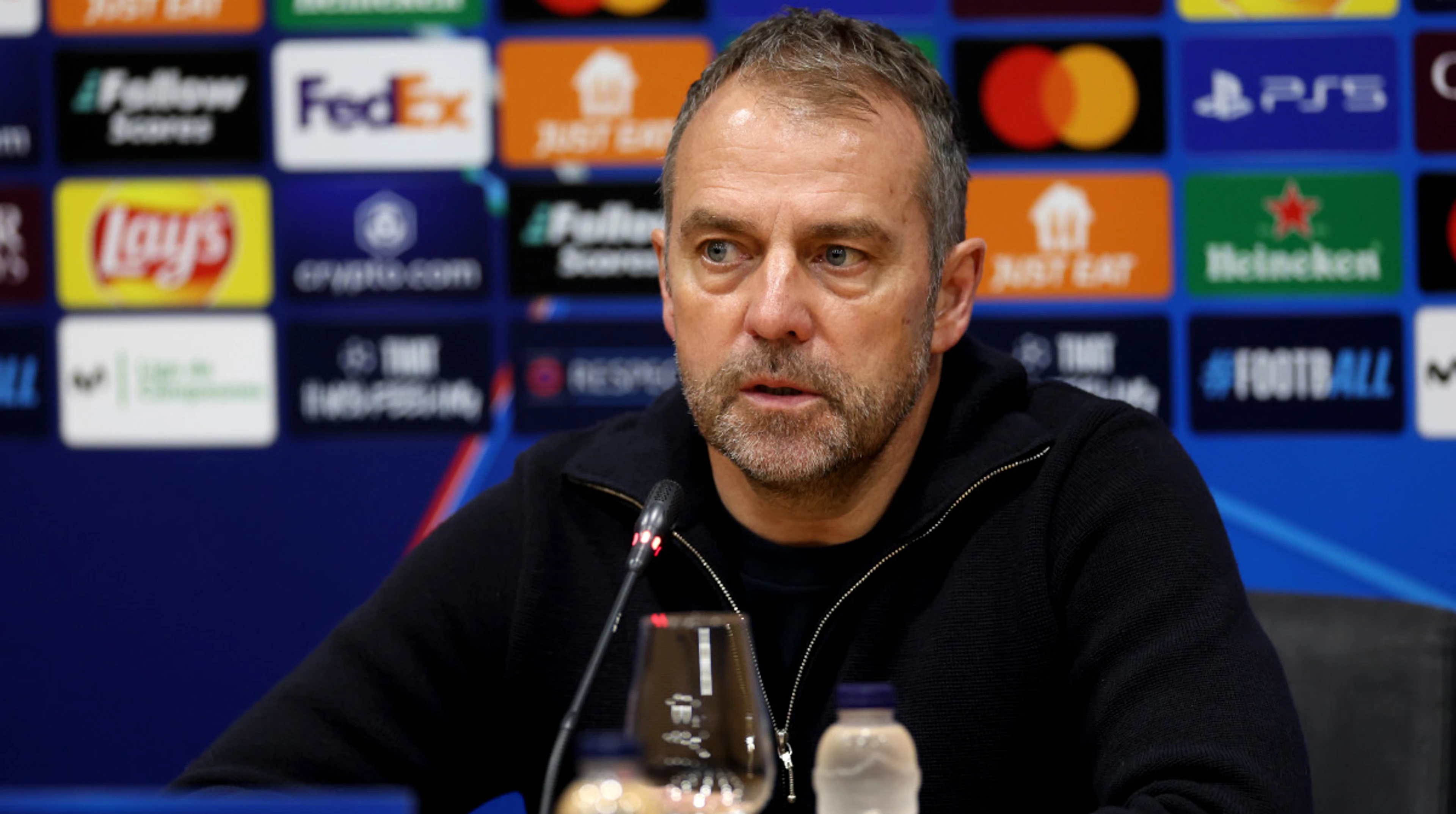 Too soon to predict Barcelona's trophy chances - Flick