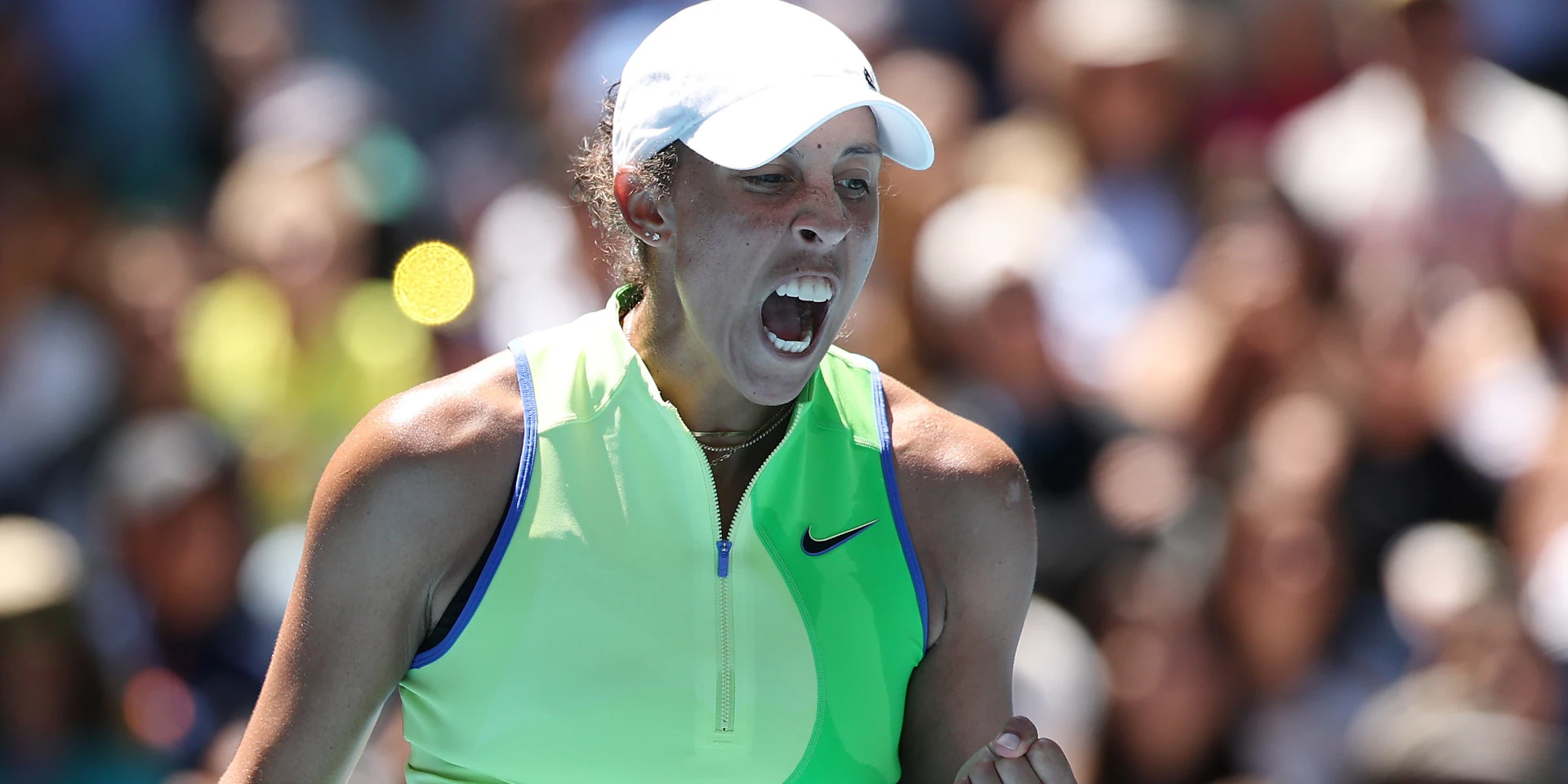 Keys beats the heat and Pliskova to reach fourth round