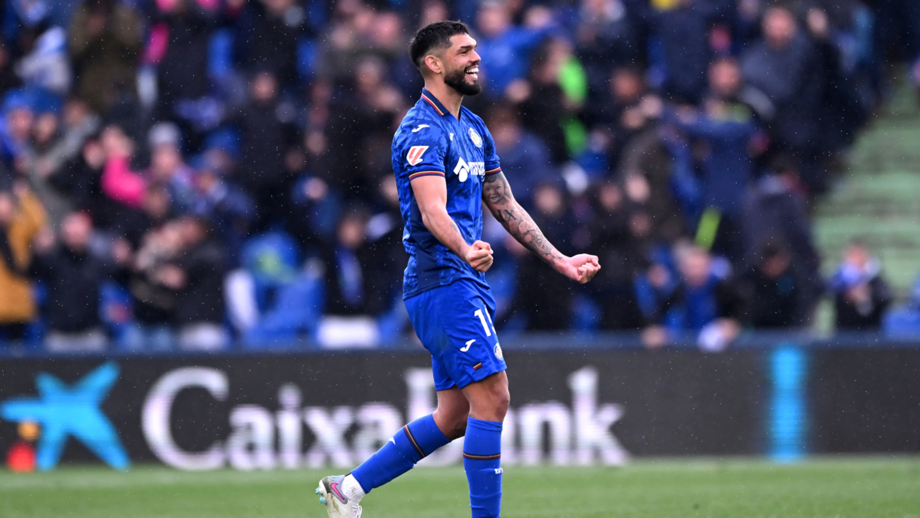 Getafe stun Atletico with Arambarri double