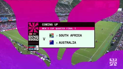 South Africa v Australia | Highlights | QF3 | World Rugby HSBC Sevens Series Hong Kong