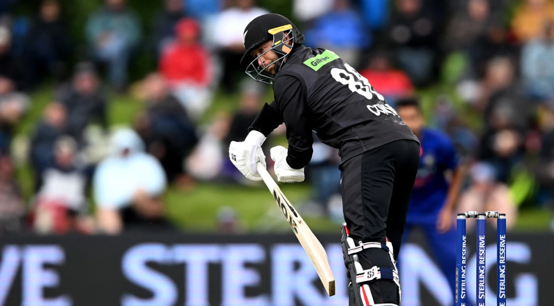 Conway, Mitchell help New Zealand down India in T20 opener
