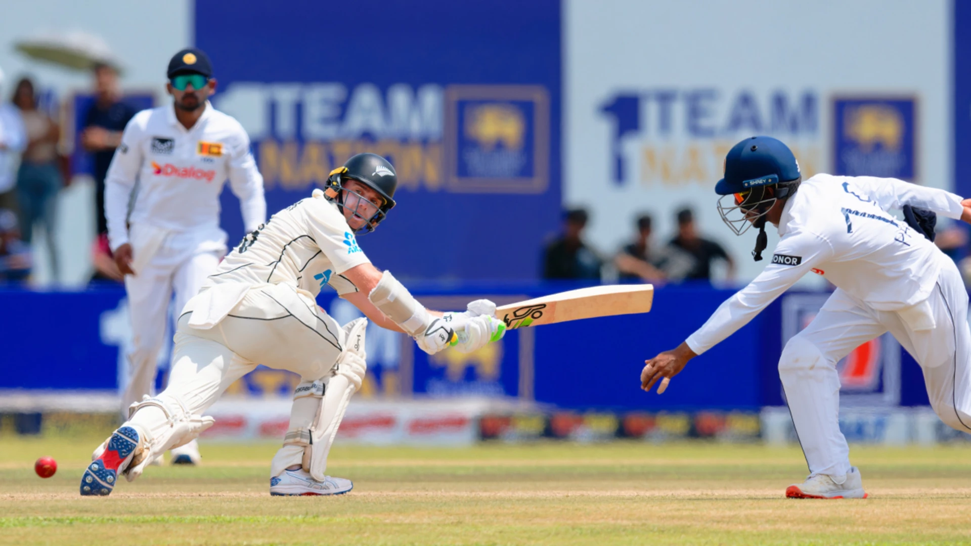 Day 2: Latham, Williamson half-tons take Kiwis to 255-4 in Sri Lanka