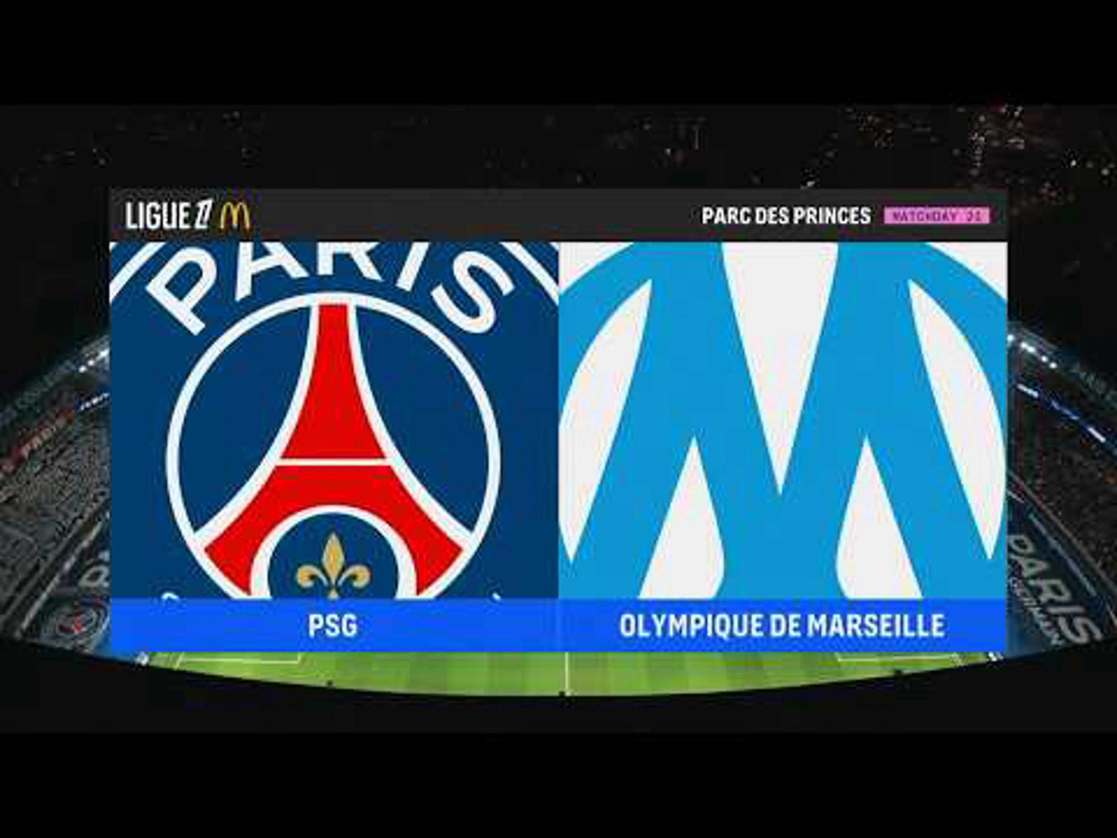 Paris Saint-Germain v Olympique Marseille | Match Highlights | French Ligue 1