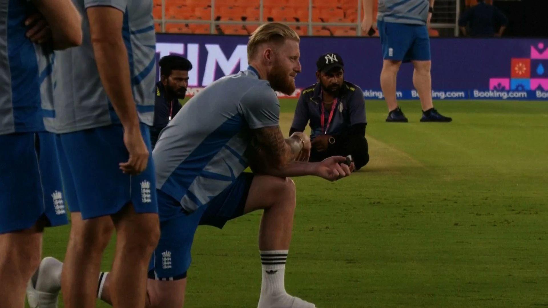 England sweating over Stokes injury | ICC Cricket World Cup - England v New Zealand