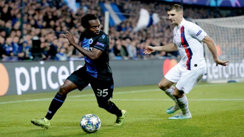 UEFA Champions League | Club Brugge v Paris Saint Germain | Percy Tau ...