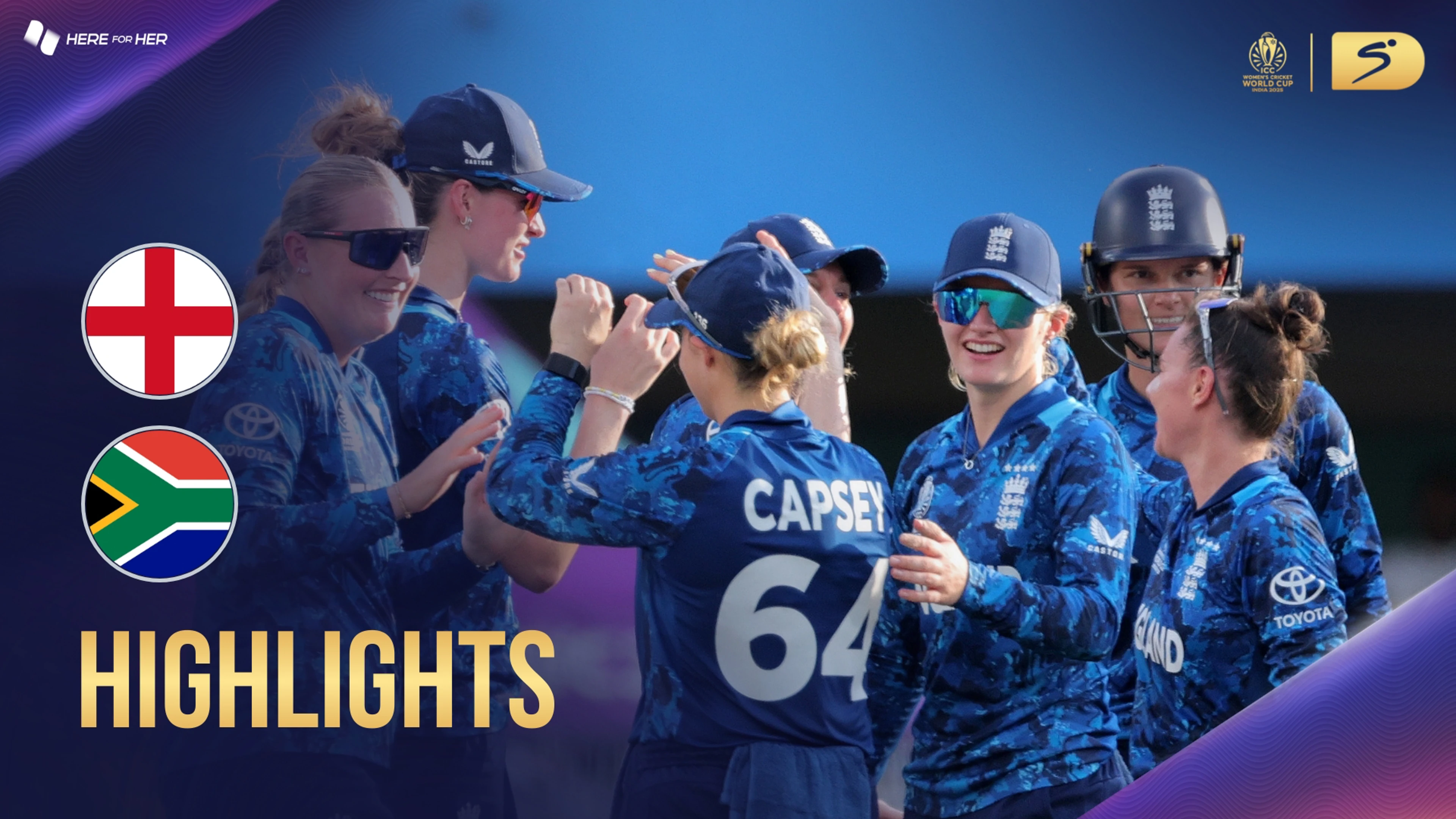 England v South Africa | Match Highlights |  ICC Women's CWC 2025