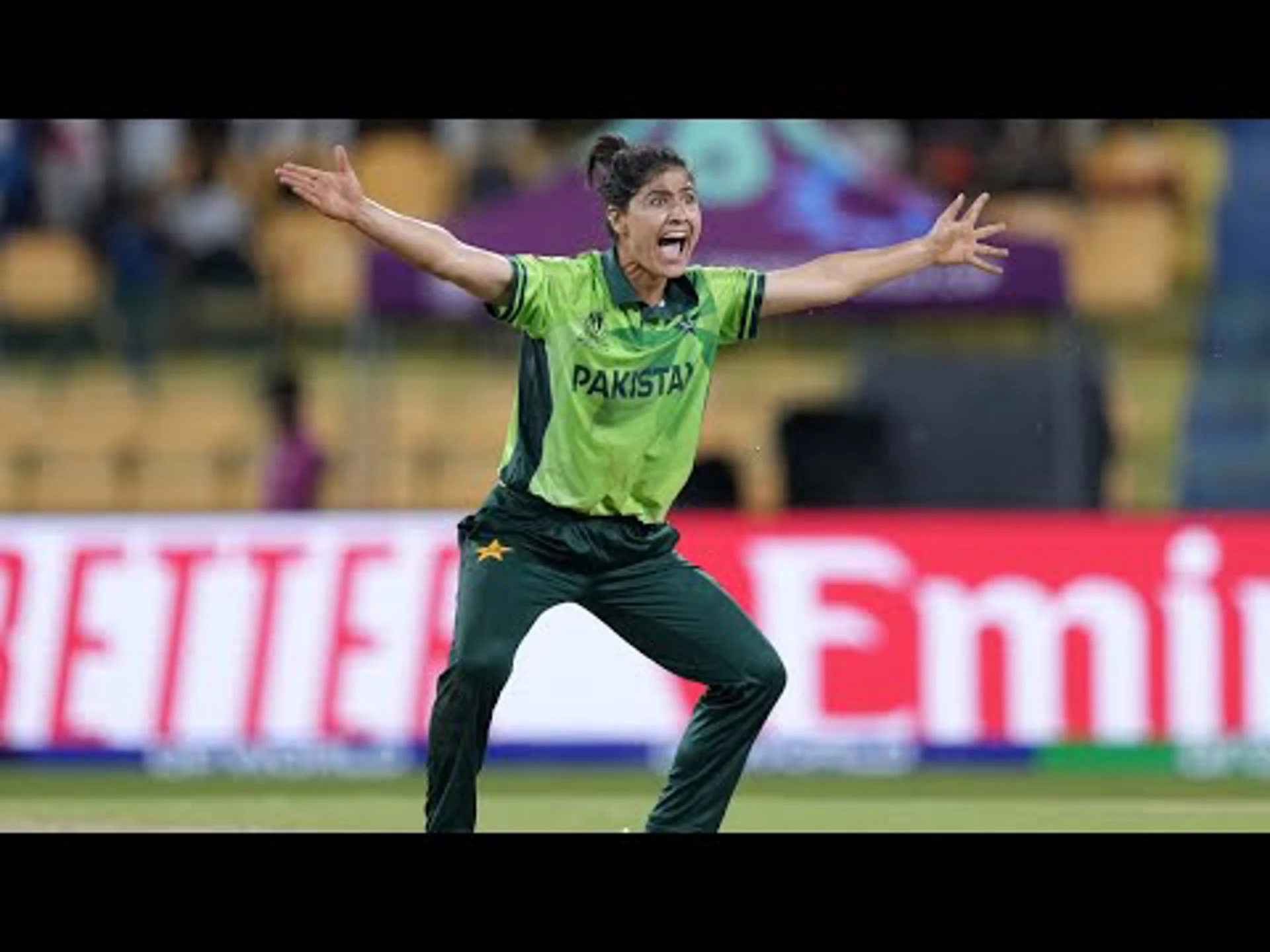 Diana Baig 4 wickets | India W v Pakistan W | ICC Women's CWC 2025