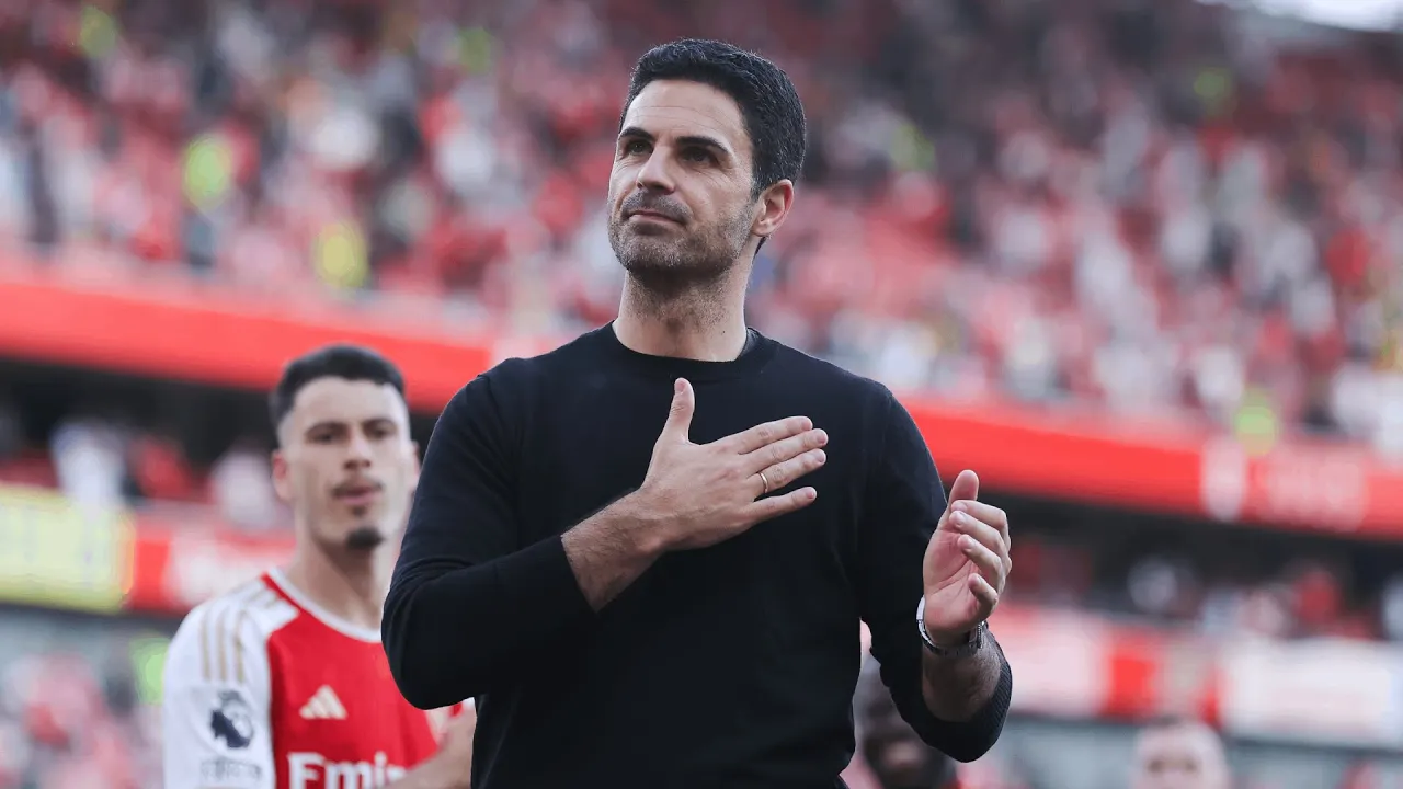 Mikel Arteta Speech | Arsenal V Everton | Premier League Matchday 38 ...