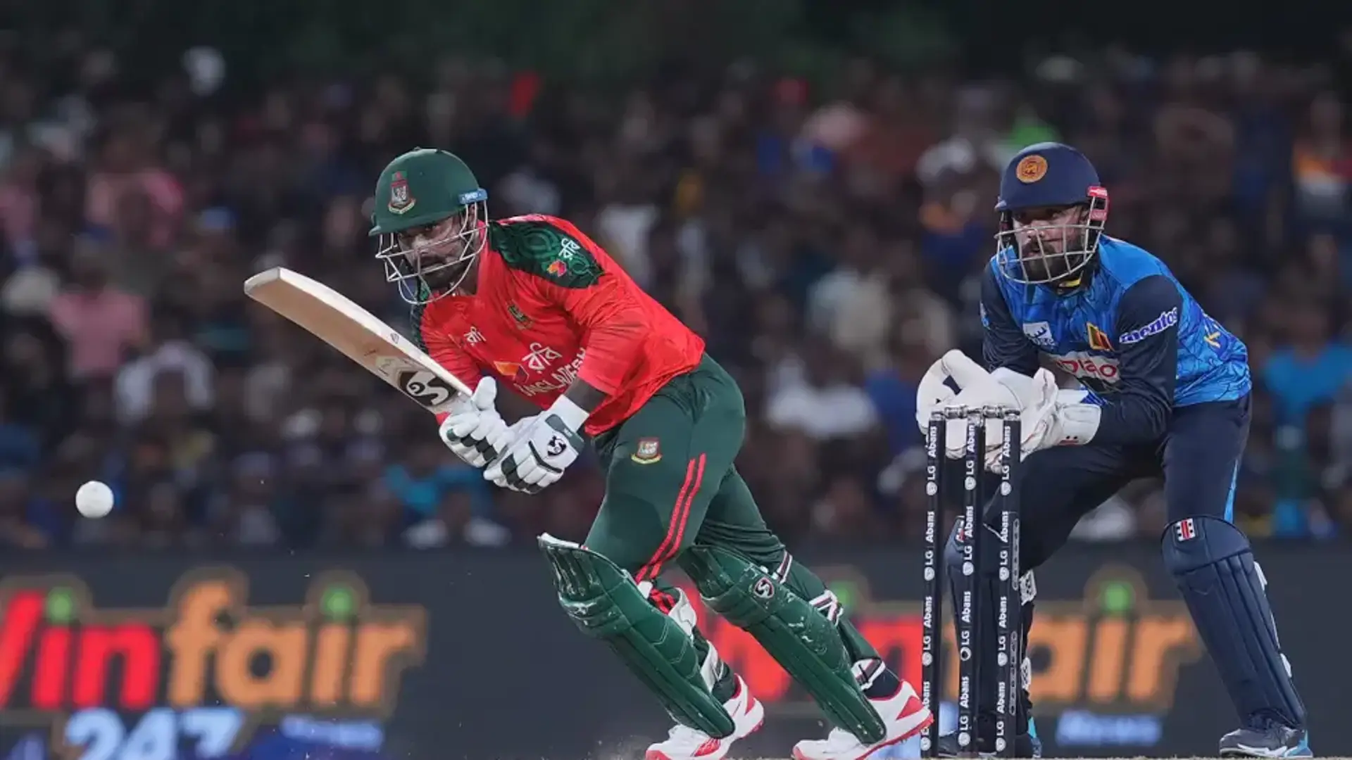 THUMPING WIN: Bangladesh level Sri Lanka T20I series