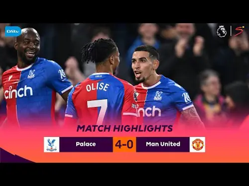 Crystal Palace v Manchester United | Match in 3 Minutes | Premier League