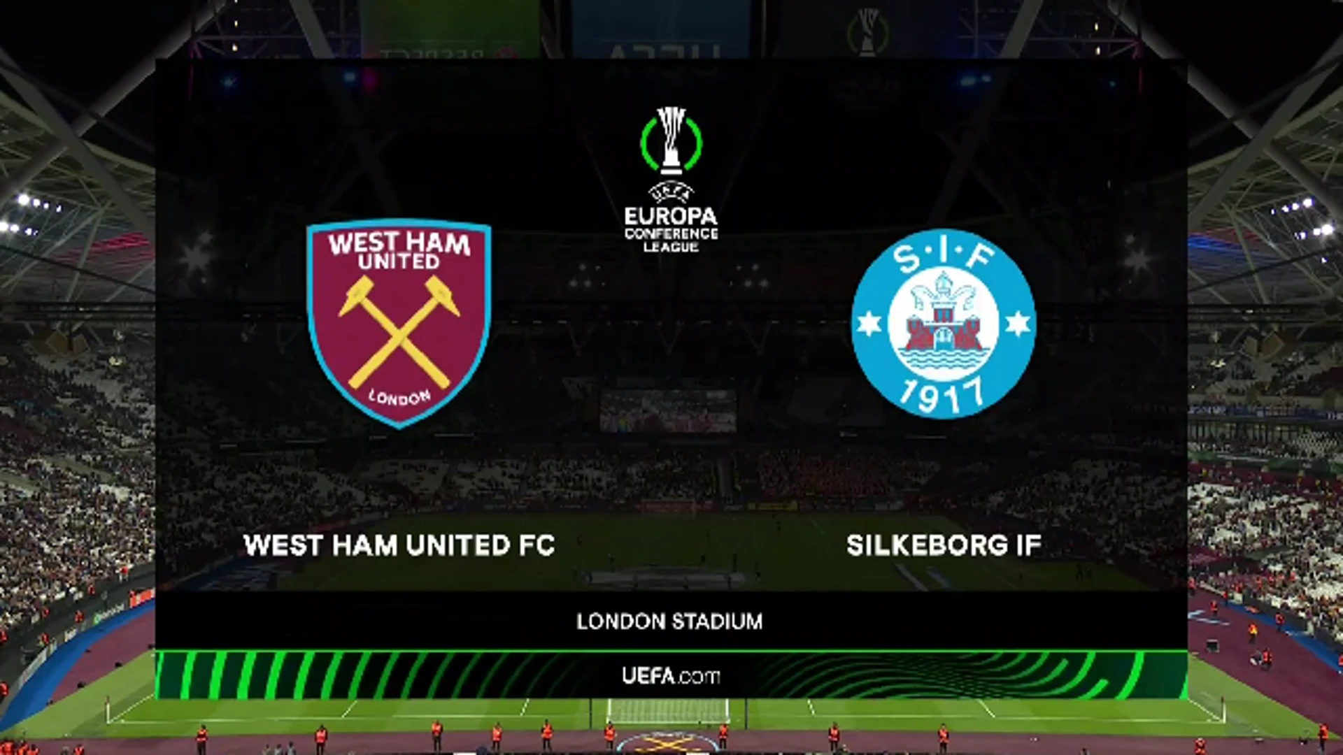 UEFA Europa Conference League | Group B | West Ham United v Silkeborg IF | Highlights