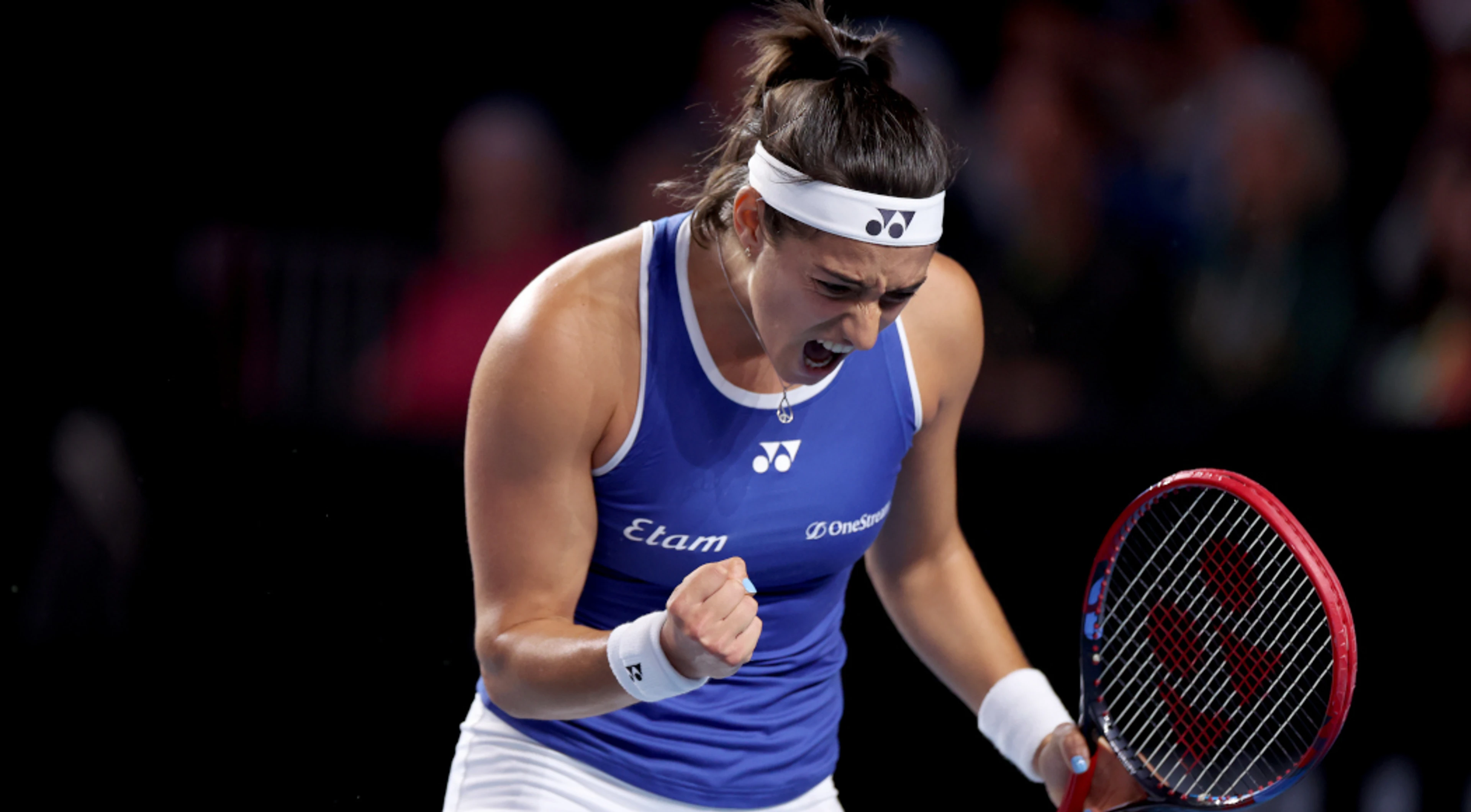 Garcia, Cornet put France on brink of BJK Cup Final in Britain
