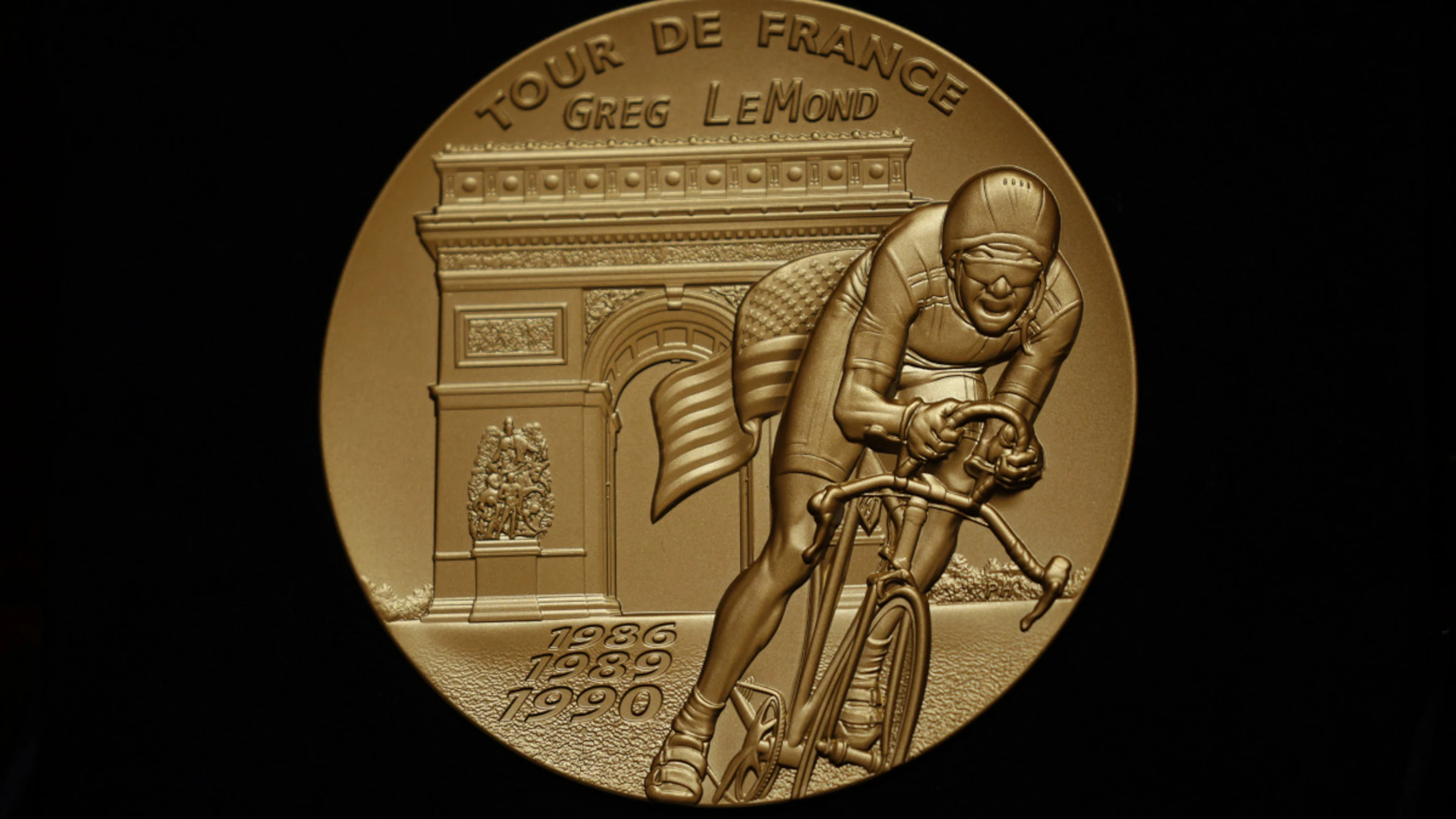 Three-time Tour de France winner LeMond receives Congressional Gold Medal