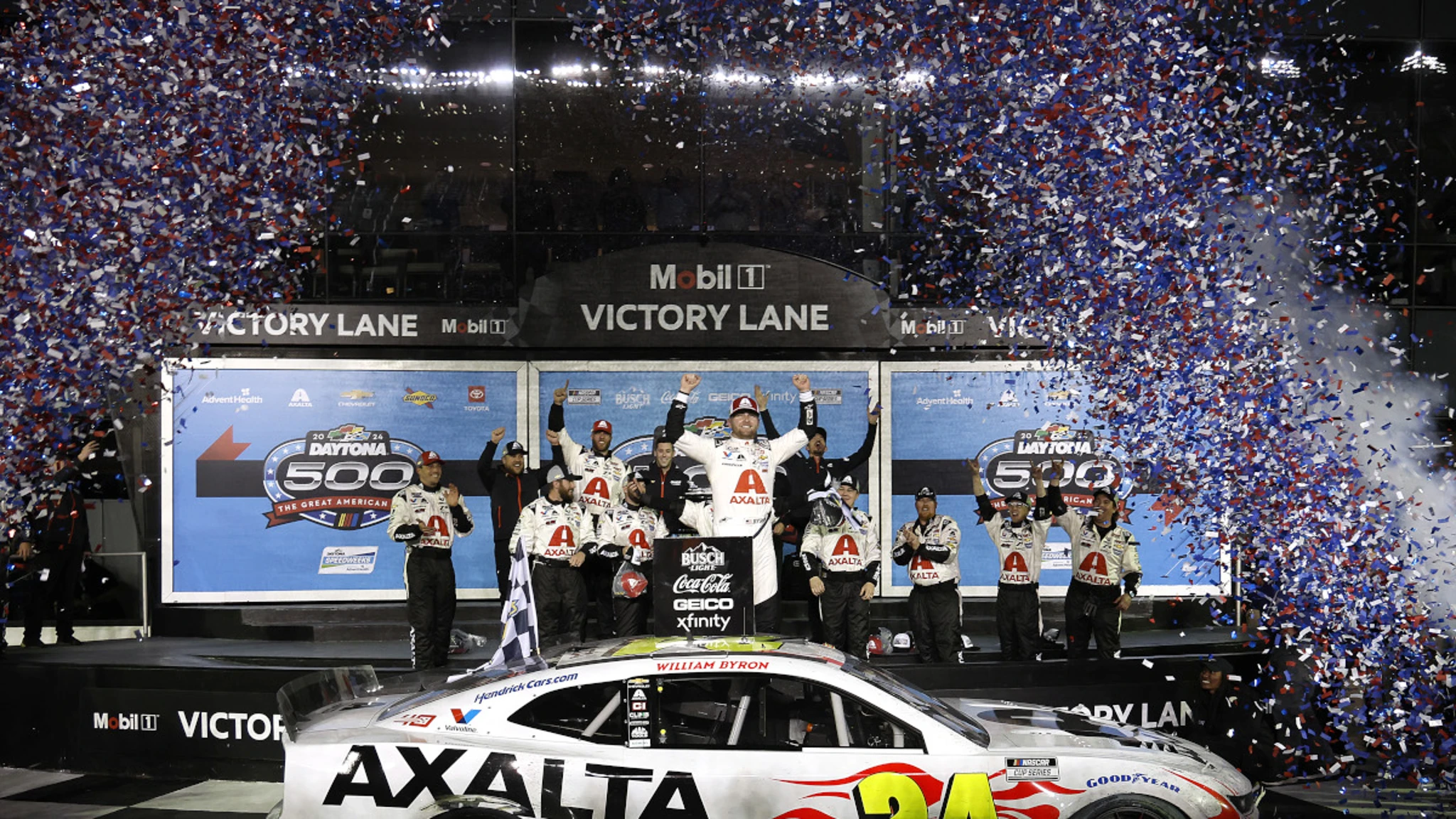 William Byron wins Daytona 500 under caution | SuperSport