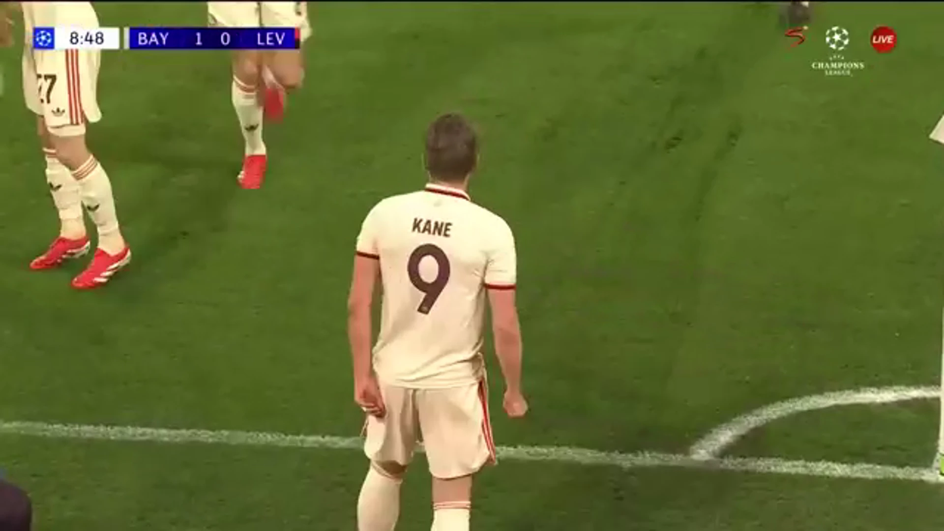 Harry Kane | 9 Minute Goal v Bayer Leverkusen