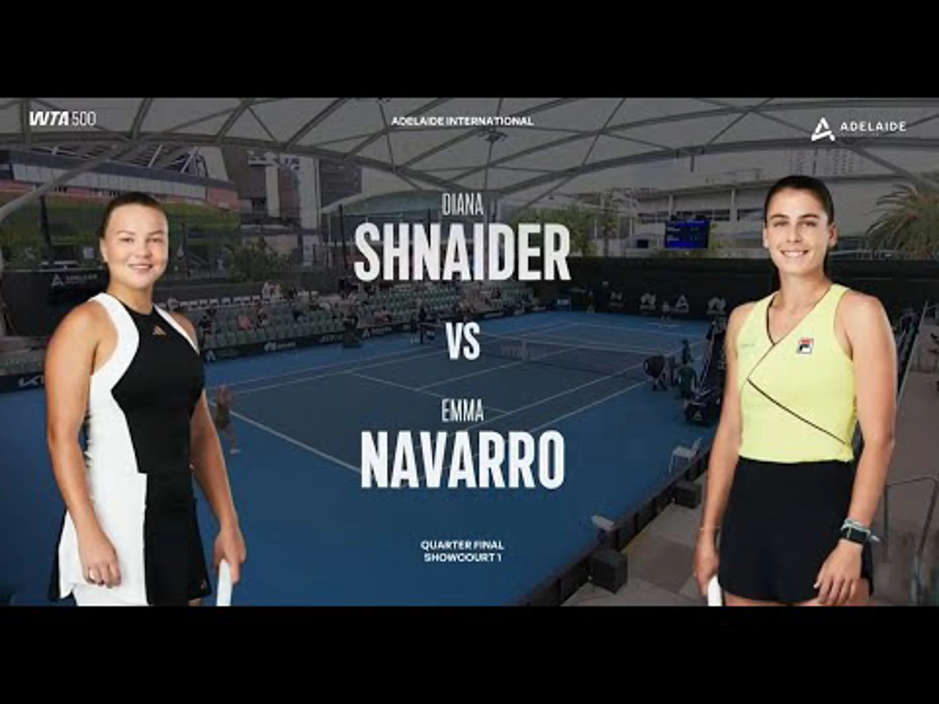 Diana Shnaider v Emma Navarro | QF 3 | Match Highlights | WTA 500