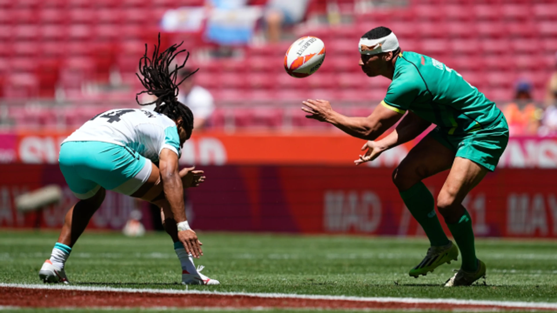 Ireland v South Africa | 5th P/O Highlights | World Rugby HSBC Sevens Series Madrid