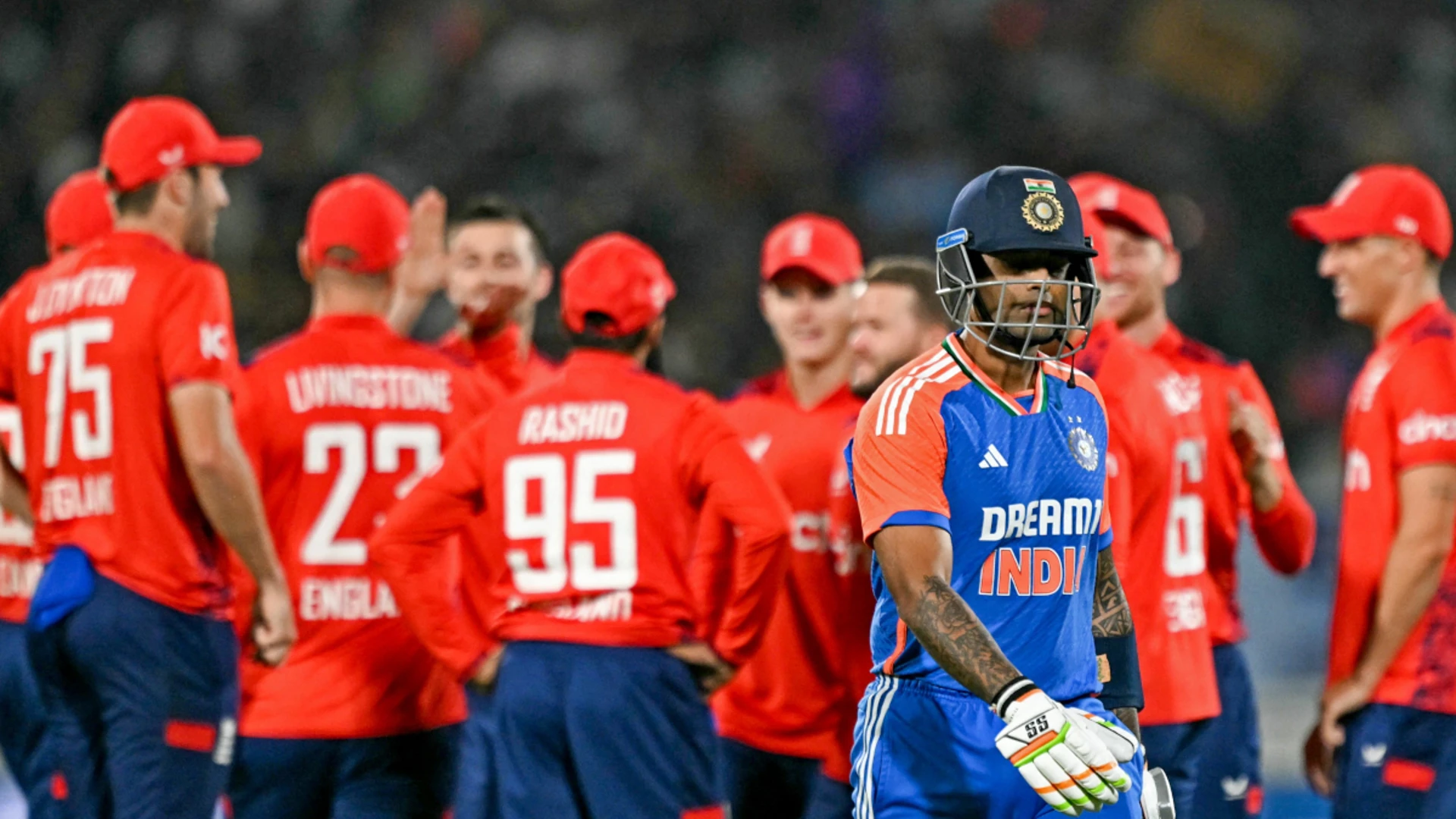 England win in Rajkot to stay alive in T20 series v India