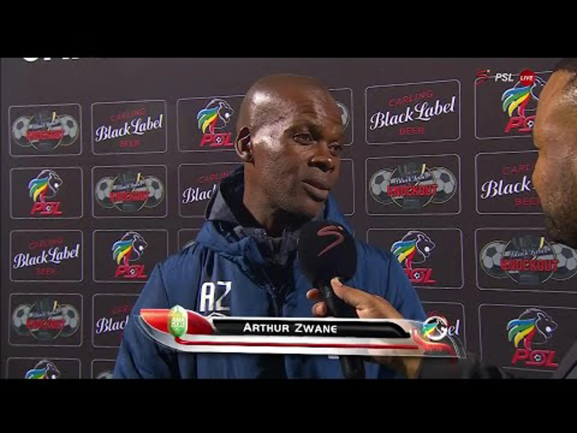 Arthur Zwane postmatch reaction | AmaZulu v Stellenbosch | Carling Knockout