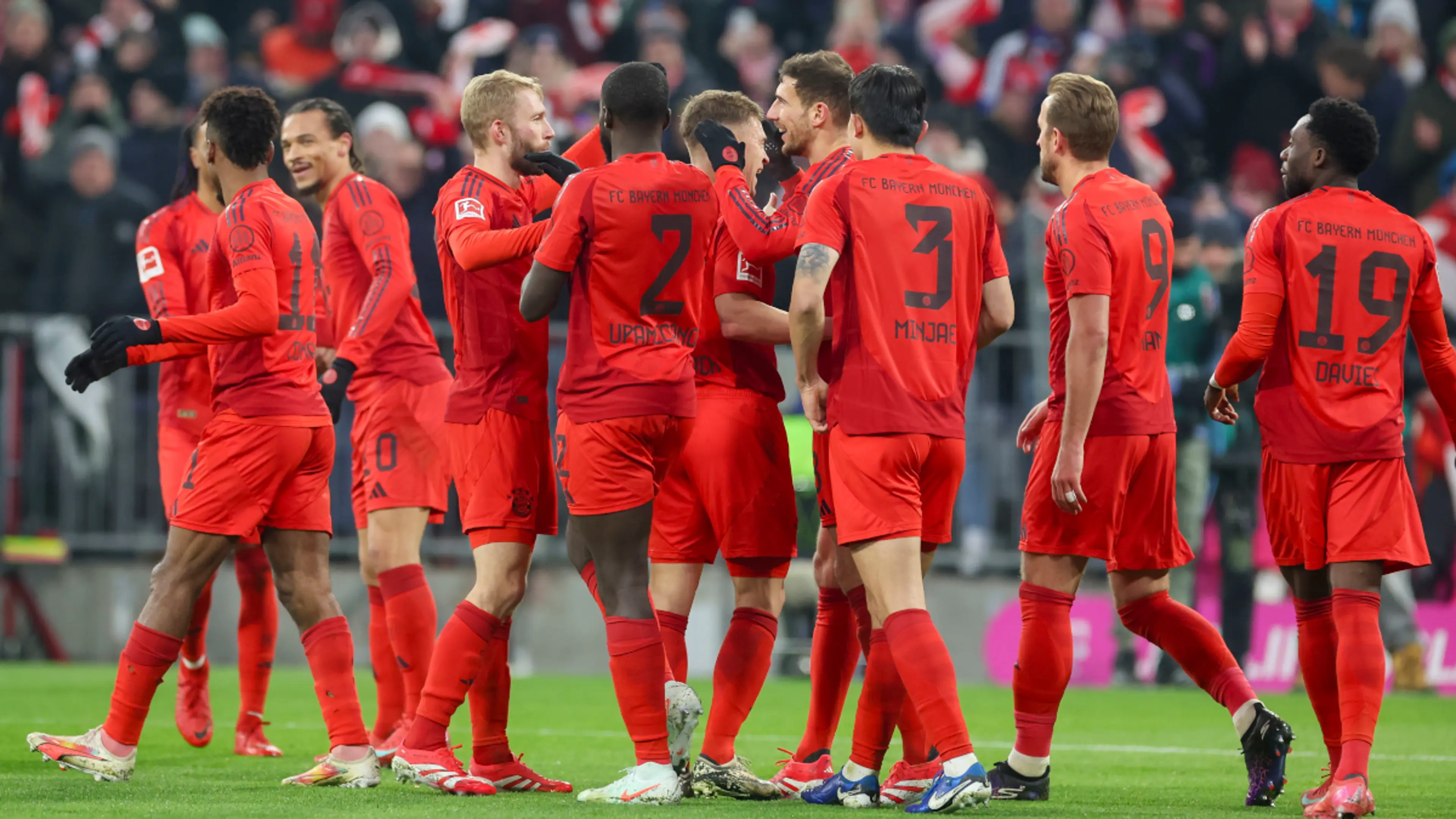 Bayern battle past Wolfsburg to open up seven-point gap