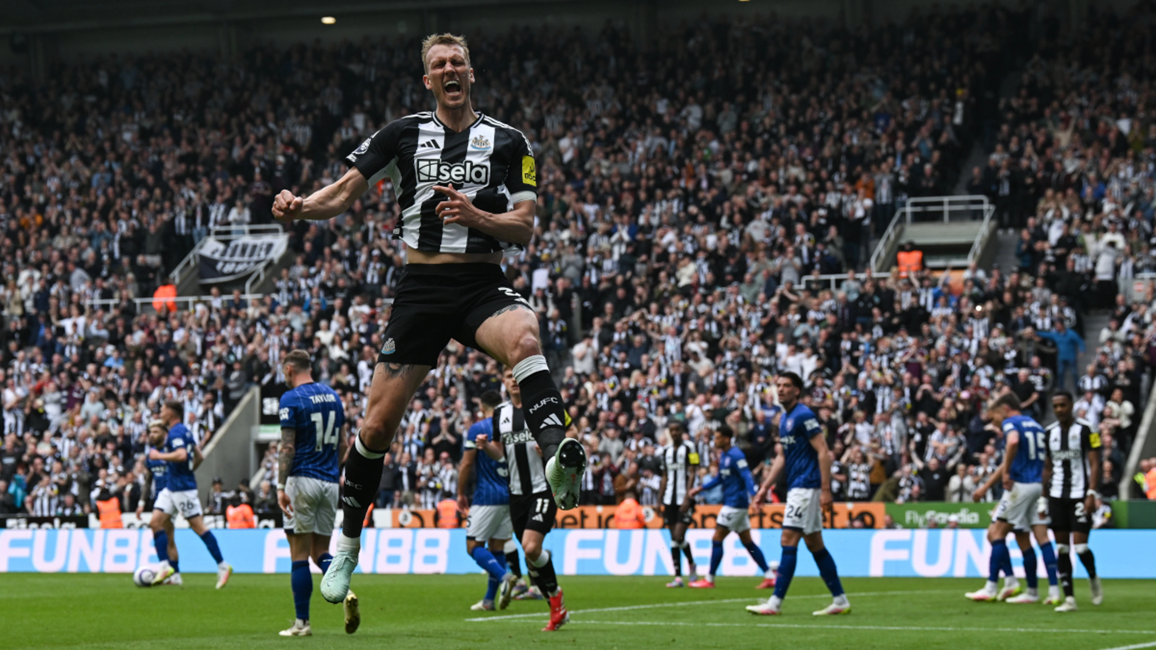 Ipswich relegated from Premier League after a loss at Newcastle