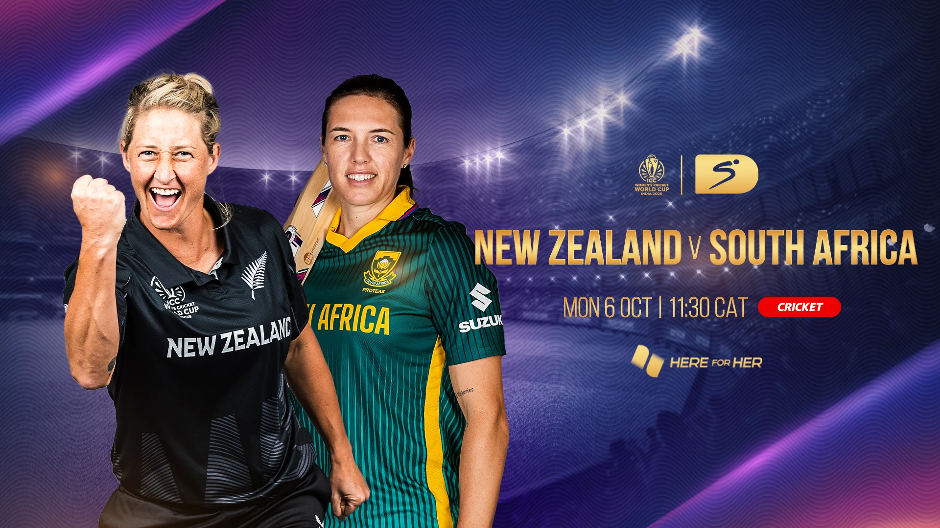 LIVE: CWC - New Zealand W v South Africa W
