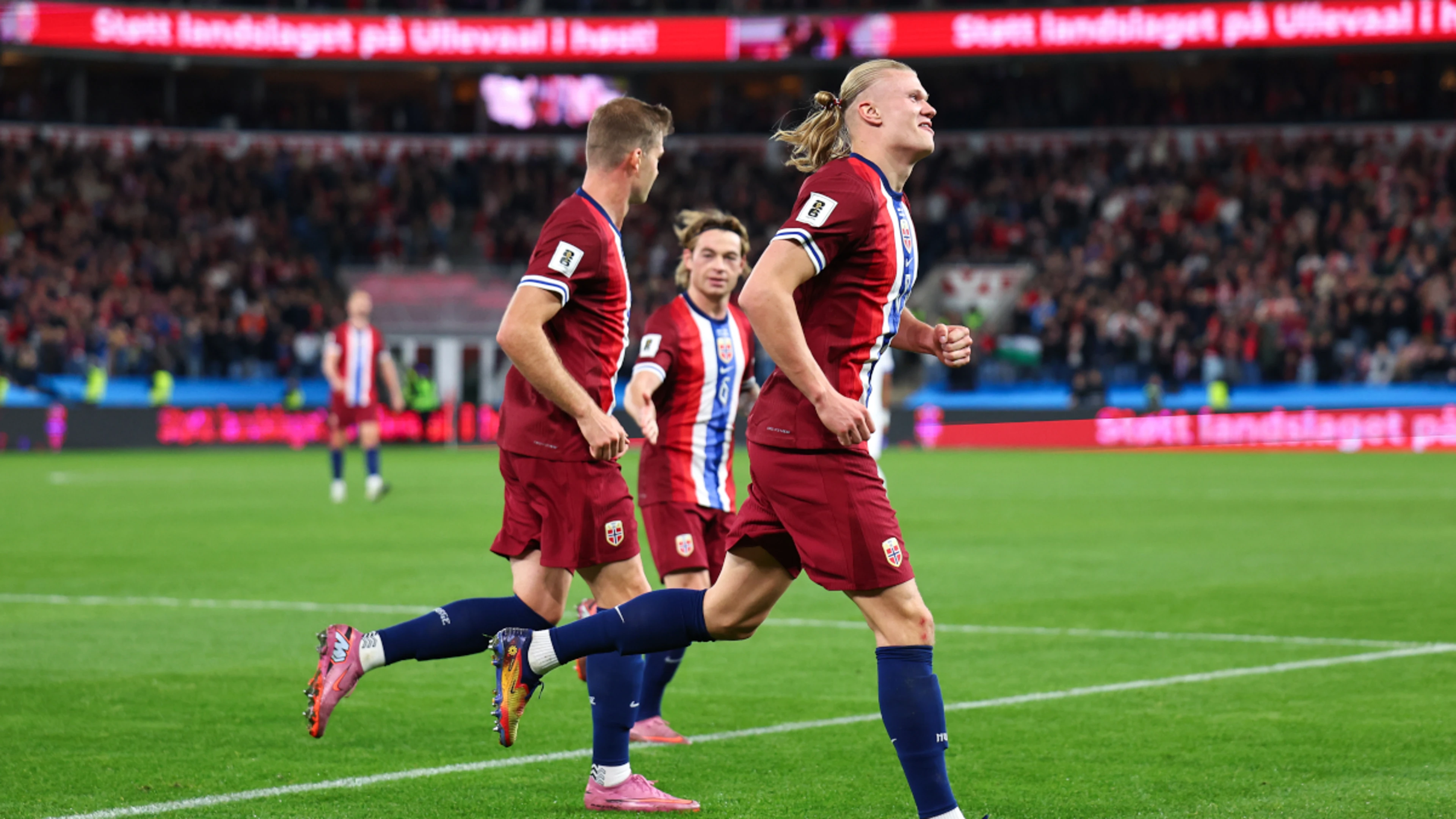 Haaland fires Norway closer to World Cup return in easy win over Israel