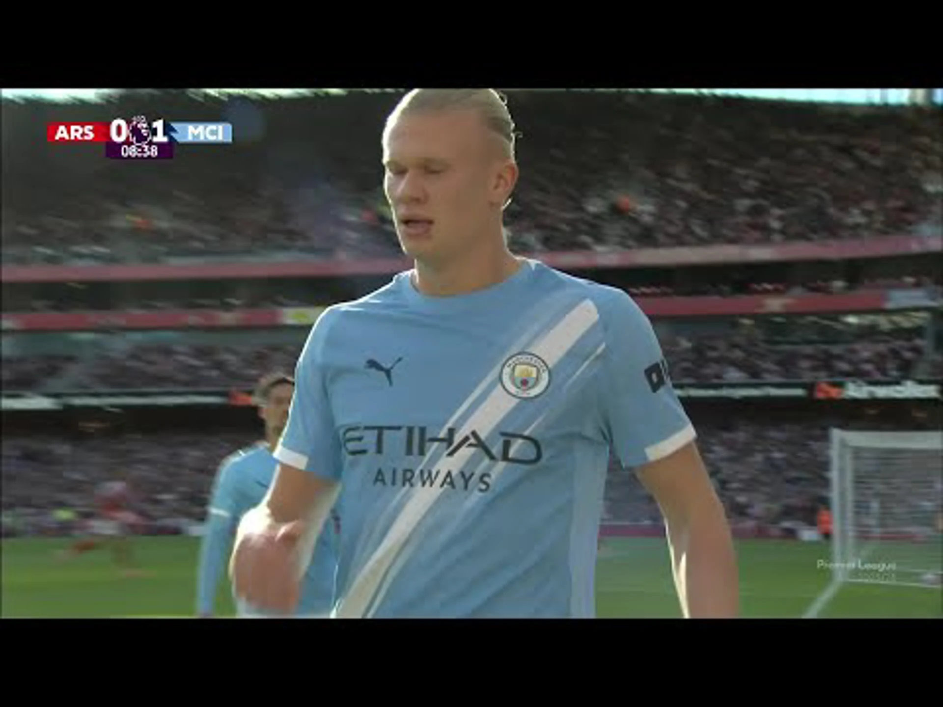 Erling Haaland | 9ᵗʰ Minute Goal v Arsenal