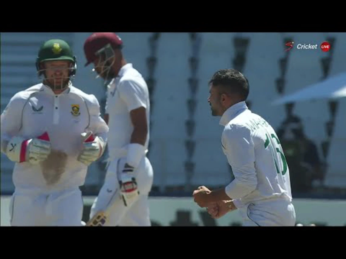 Chase – WICKET | South Africa v West Indies | 2nd Test | Day 4