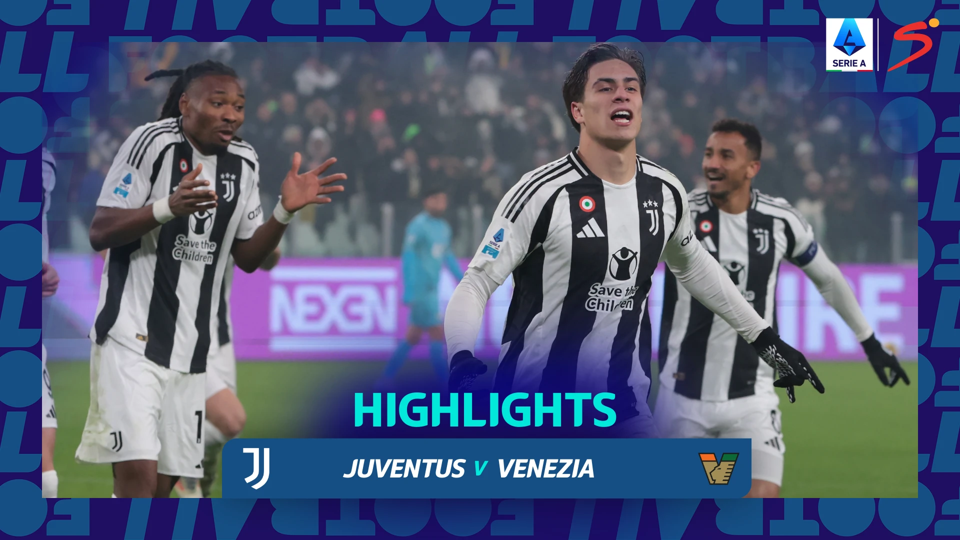 Juventus v Venezia | Match Highlights | Italian Serie A Matchday 16