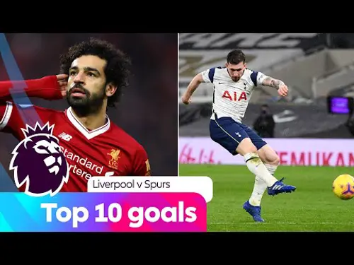 Top 10 goals between Liverpool v Tottenham | Premier League