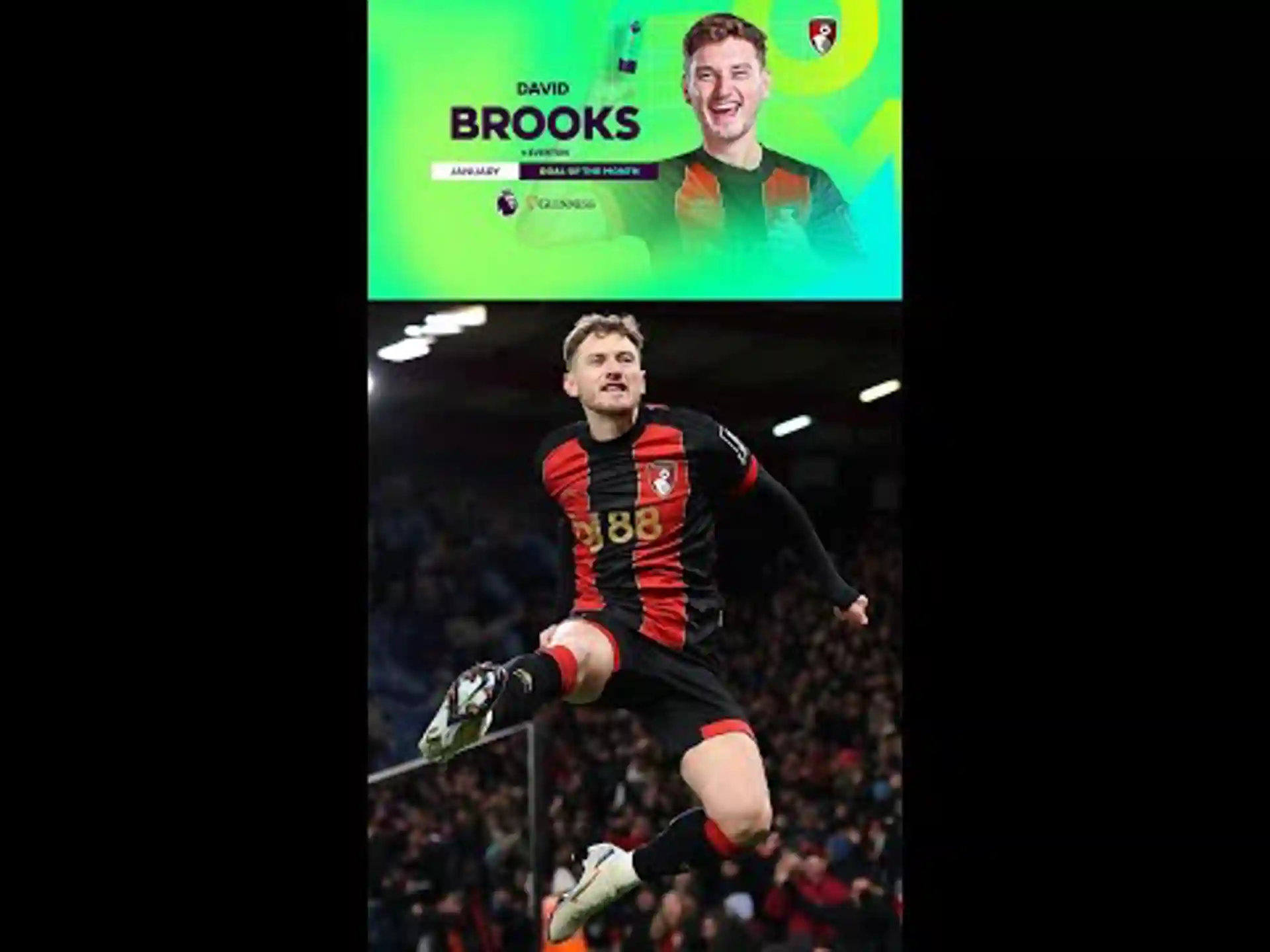 David Brooks wins January Goal of the Month!