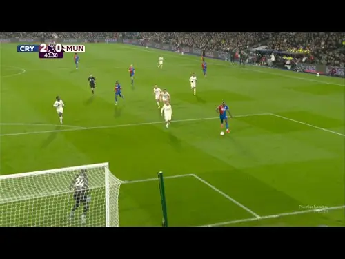 Jean-Philippe Mateta | 40ᵗʰ Minute Goal v Manchester United