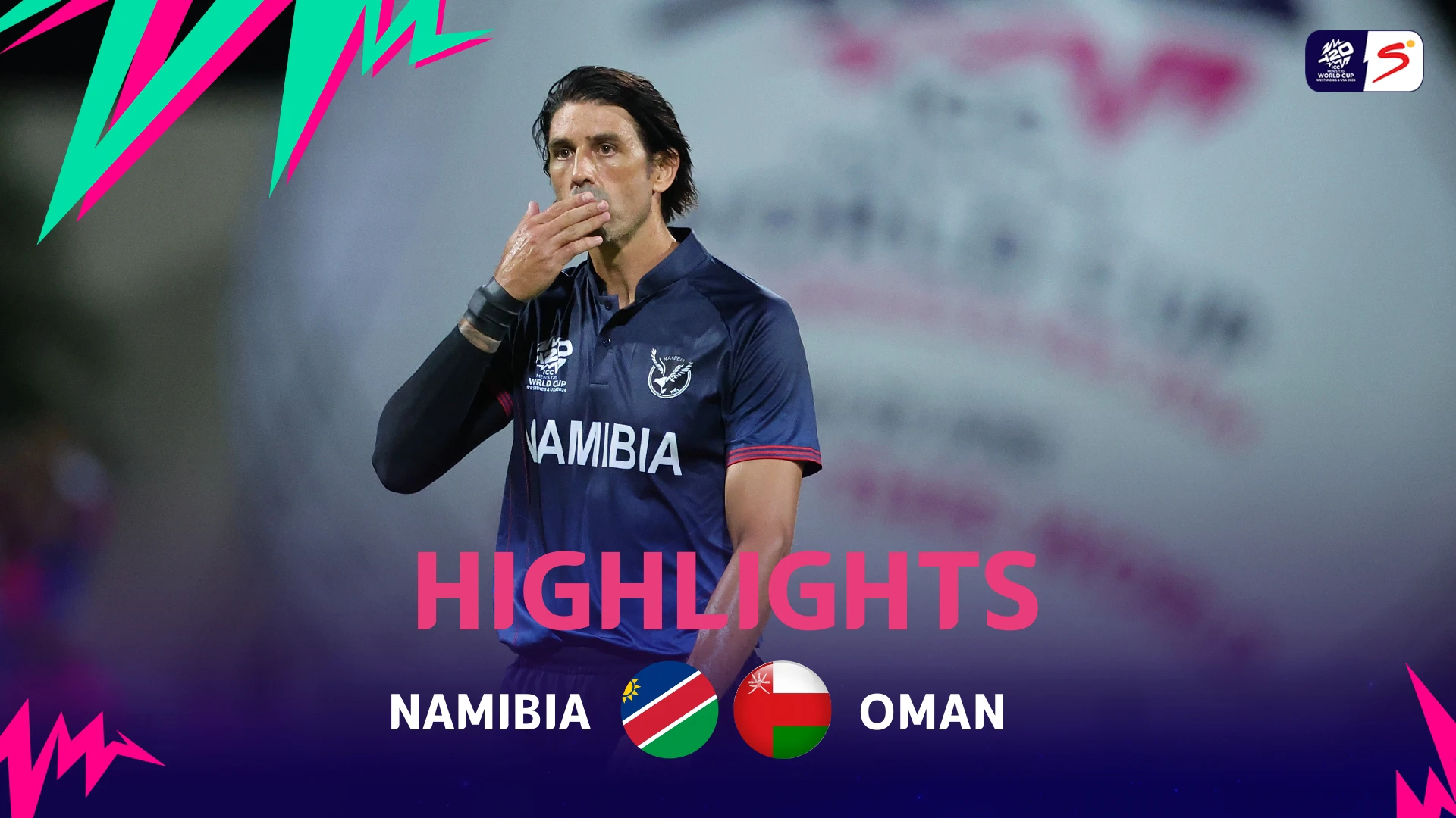Namibia v Oman | Match Highlights | ICC T20 World Cup Group B