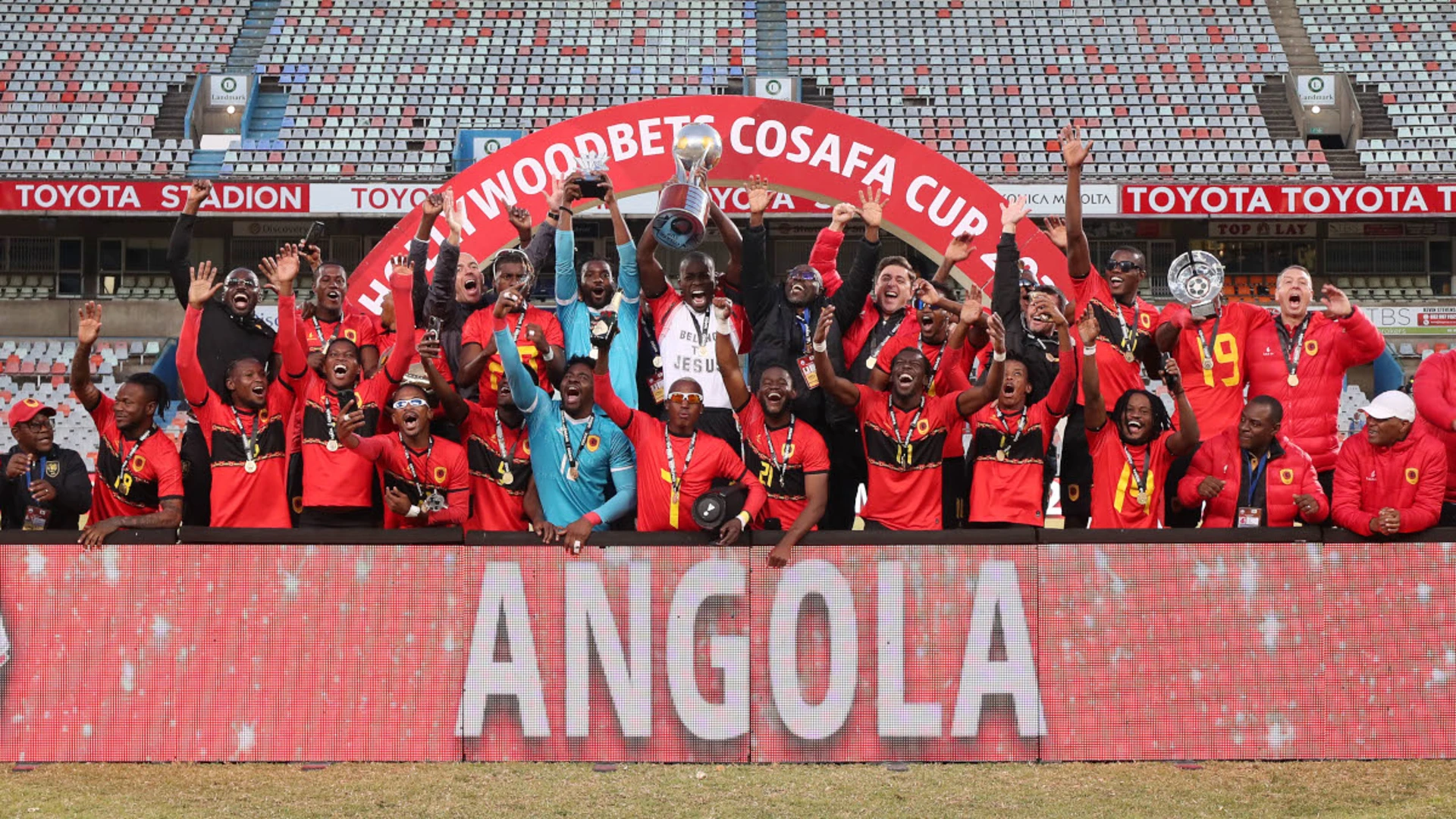 COSAFA CUP CHAMPIONS: Angola thump South Africa to retain title