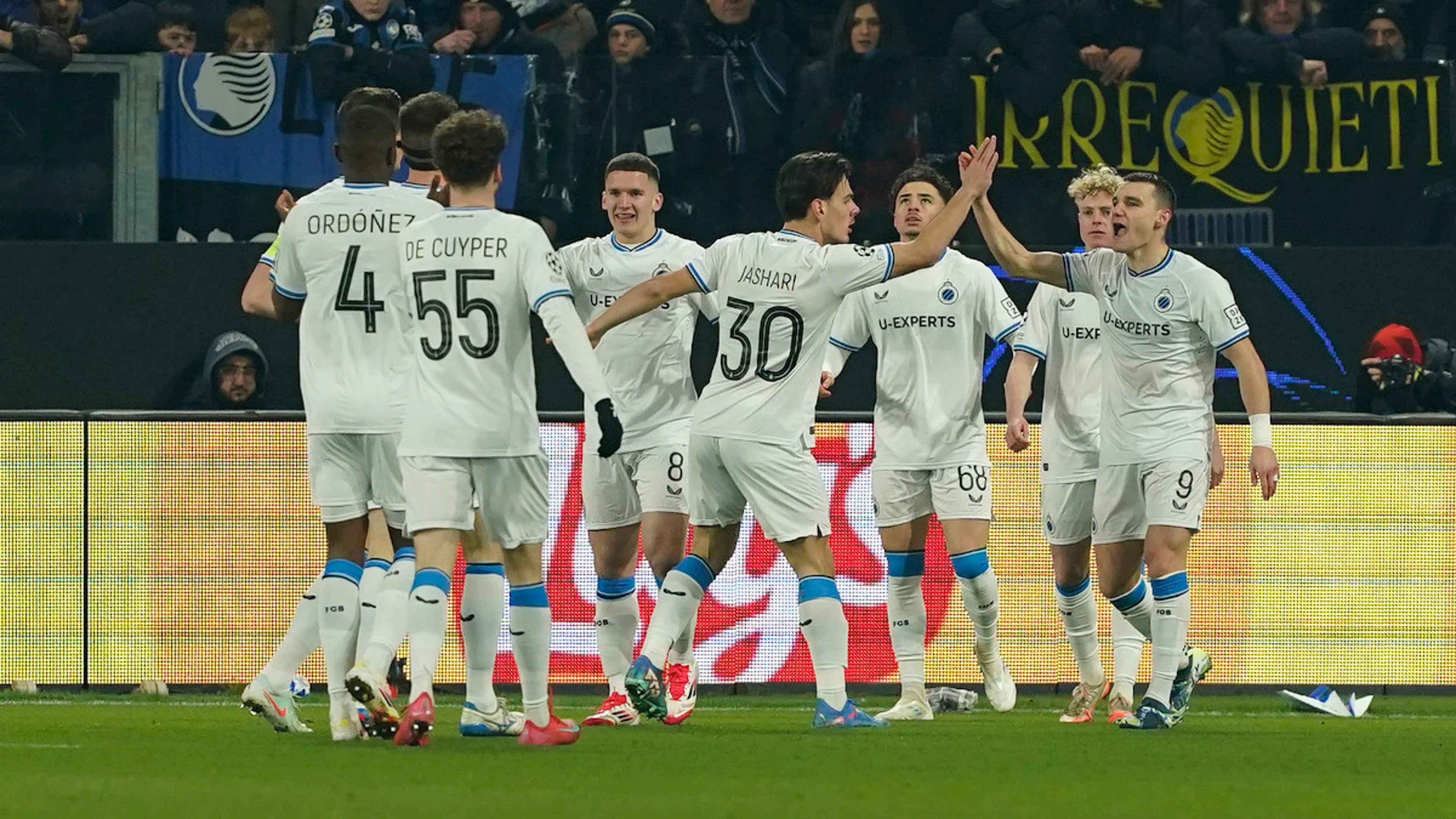 Club Brugge knock Atalanta out of Champions League