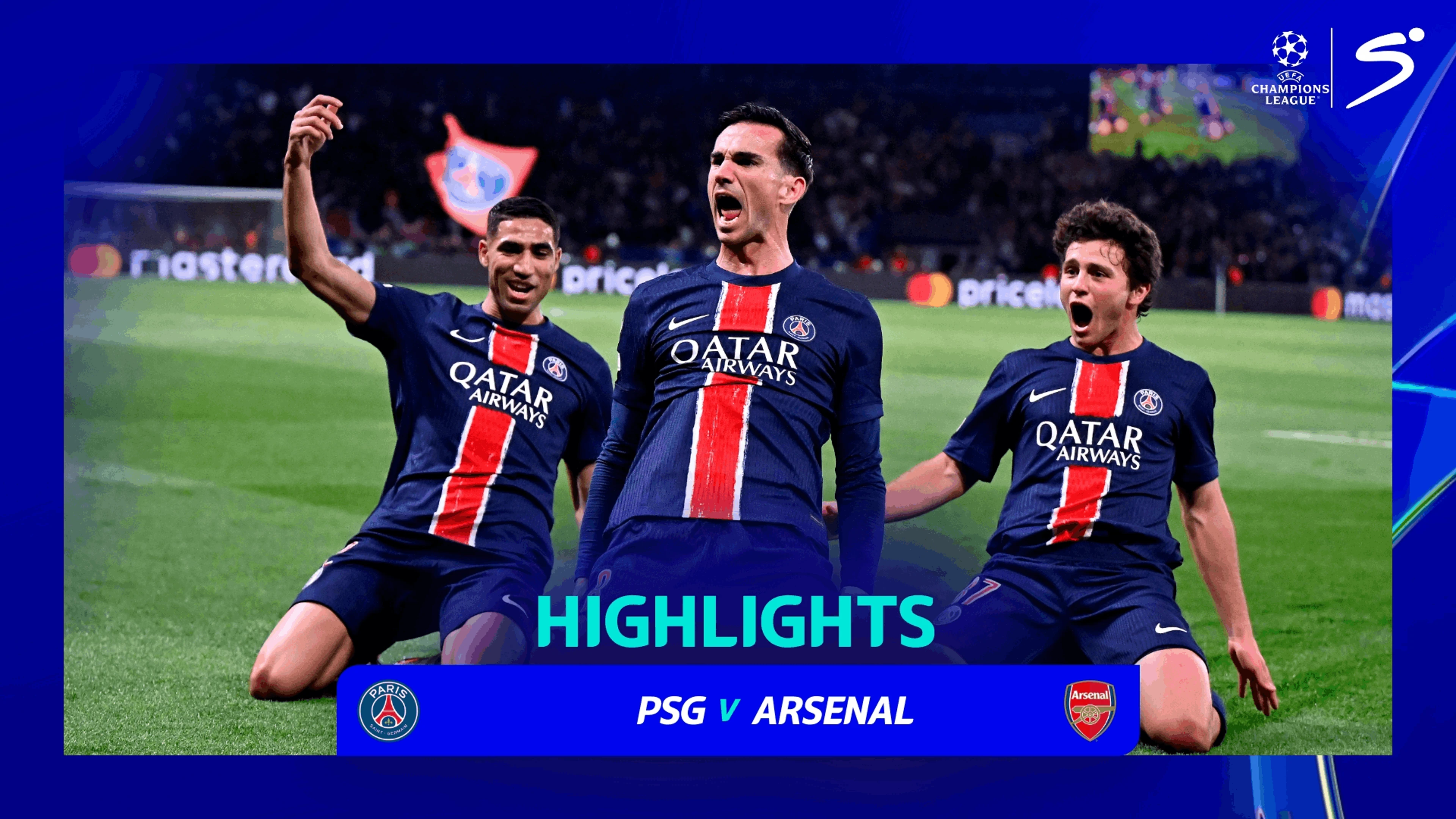 PSG v Arsenal | 90 in 90 | UEFA Champions League Semi Finals