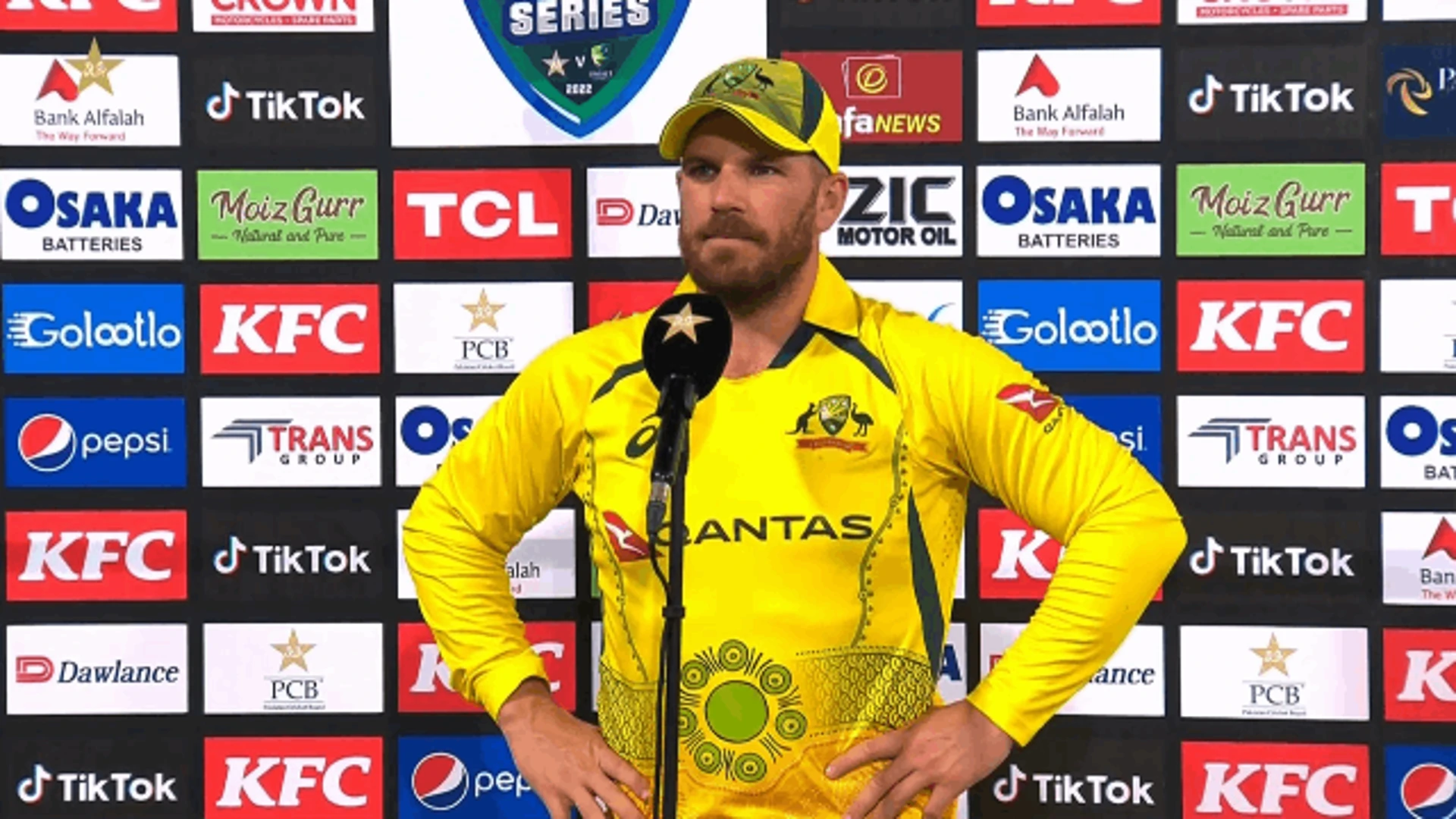 Pakistan v Australia | 1st ODI | Post-match interview with Aaron Finch