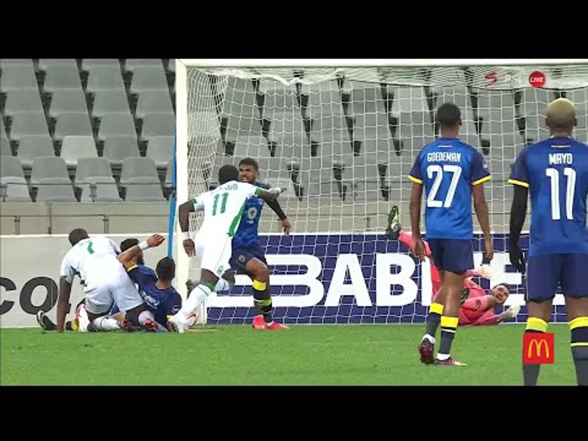 DStv Premiership | Cape Town City vs AmaZulu | Third Goal
