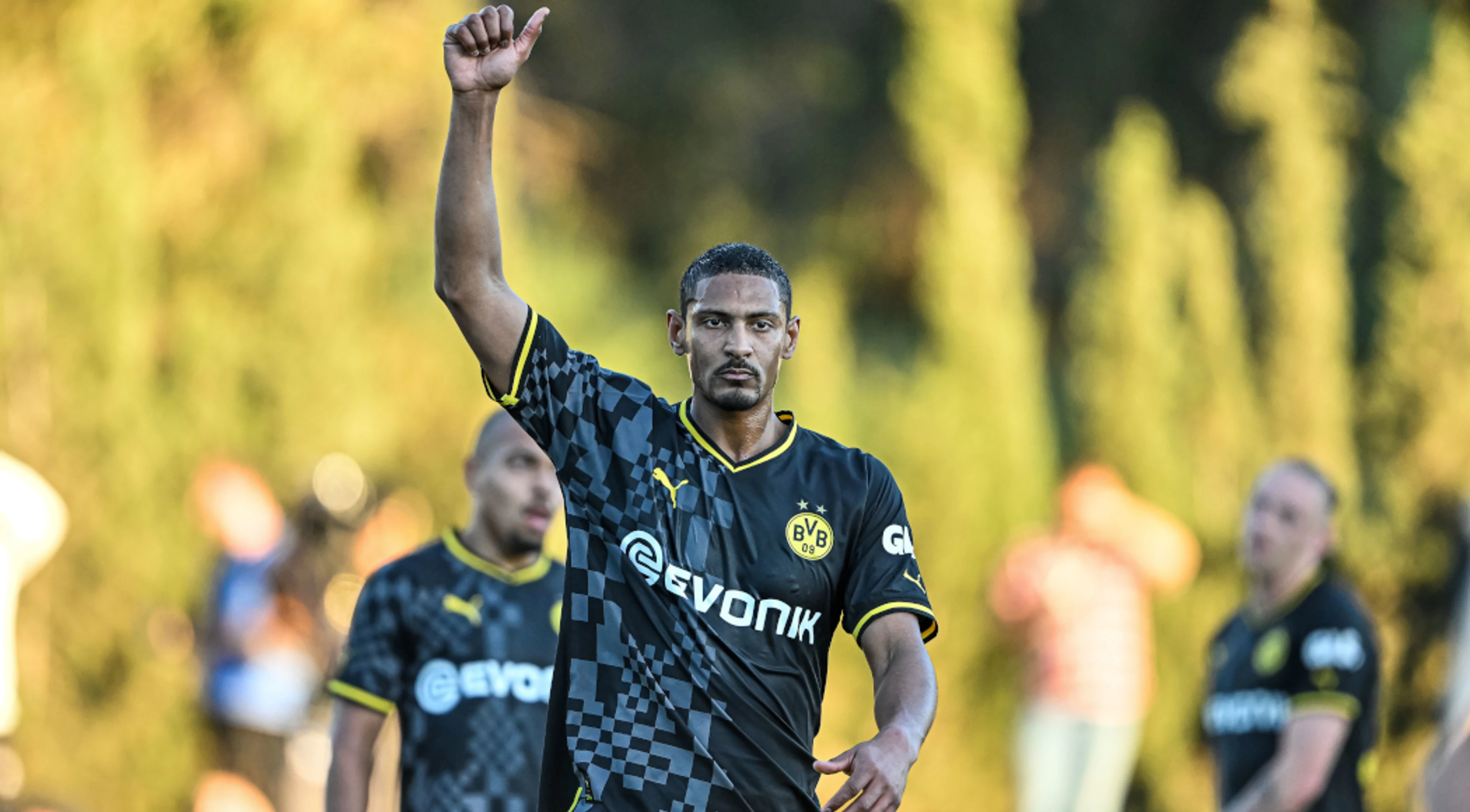 Haller savours first game in Dortmund shirt after cancer battle