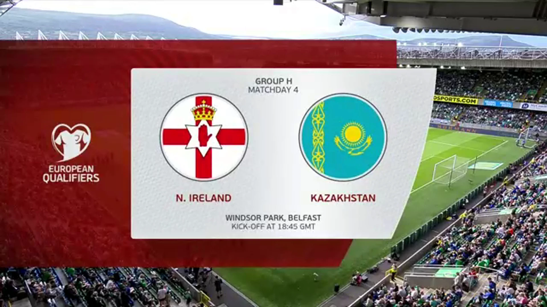 Northern Ireland v Kazakhstan | Match Highlights | UEFA Euro 2024 Qualifier