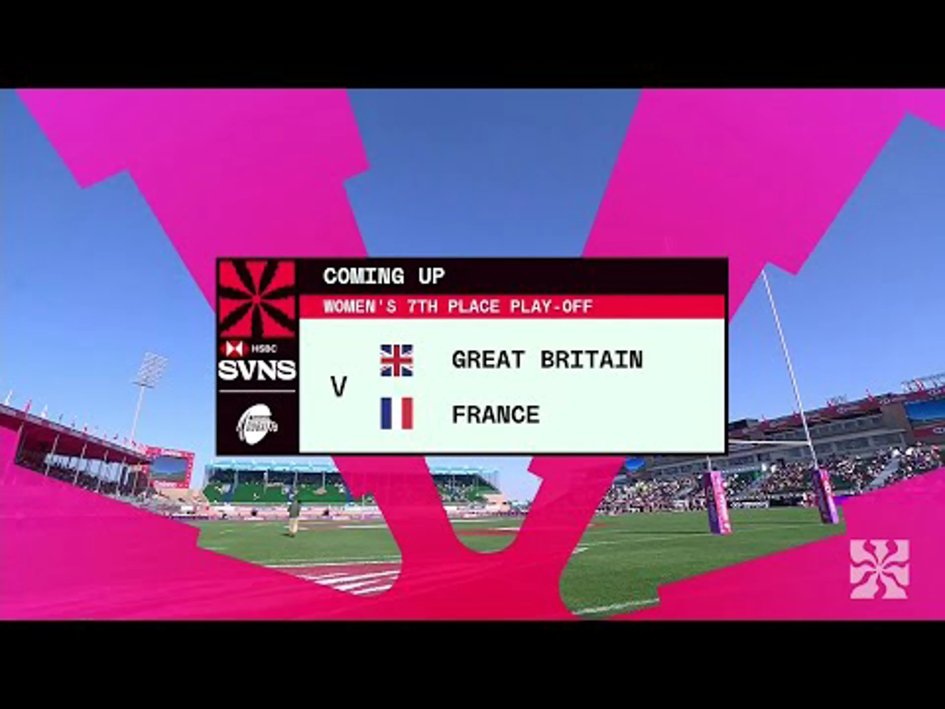 Great Britain v France | 7th Place | Match Highlights | World Rugby HSBC Women's Sevens Series Dubai