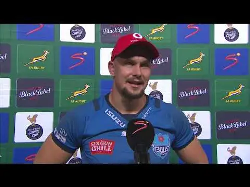 Currie Cup Premier Division | Round 10 | Bulls v Griquas | Post-match interview with Arno Botha