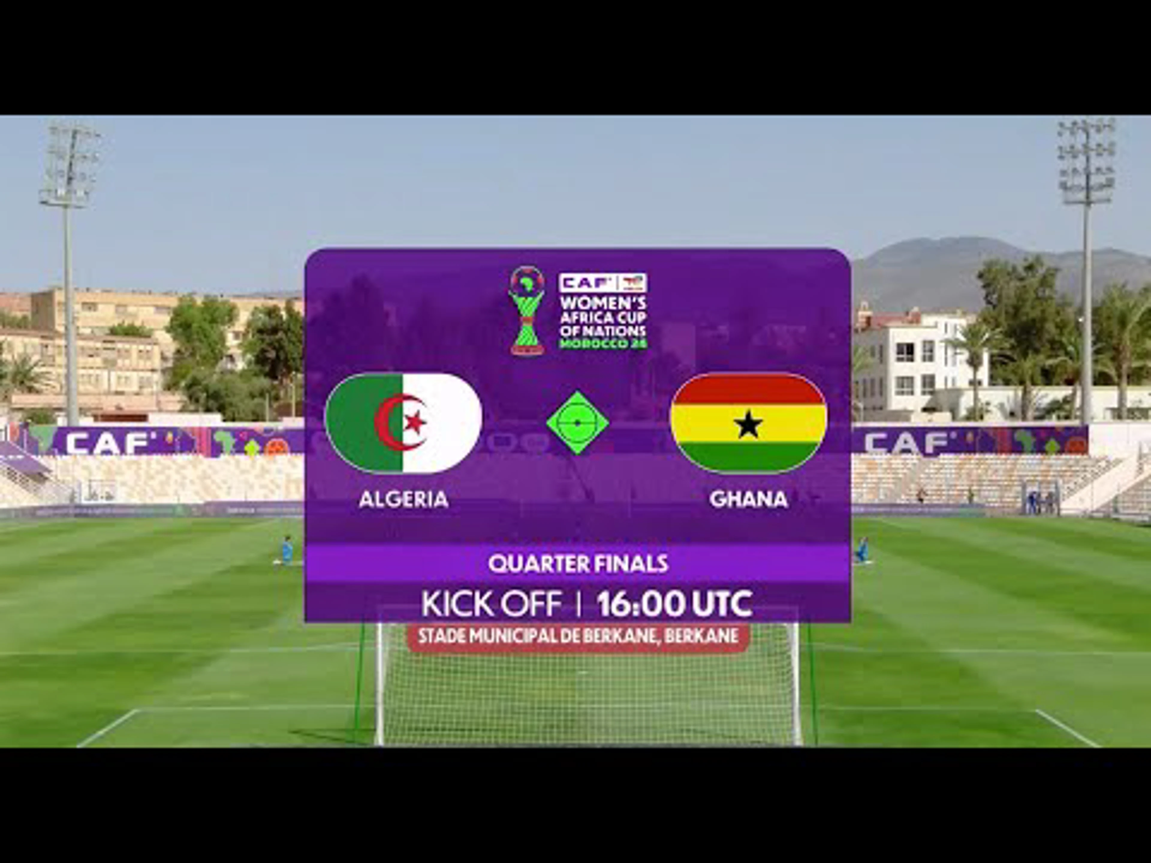 Algeria v Ghana | Match Highlights | Women's Africa Cup of Nations