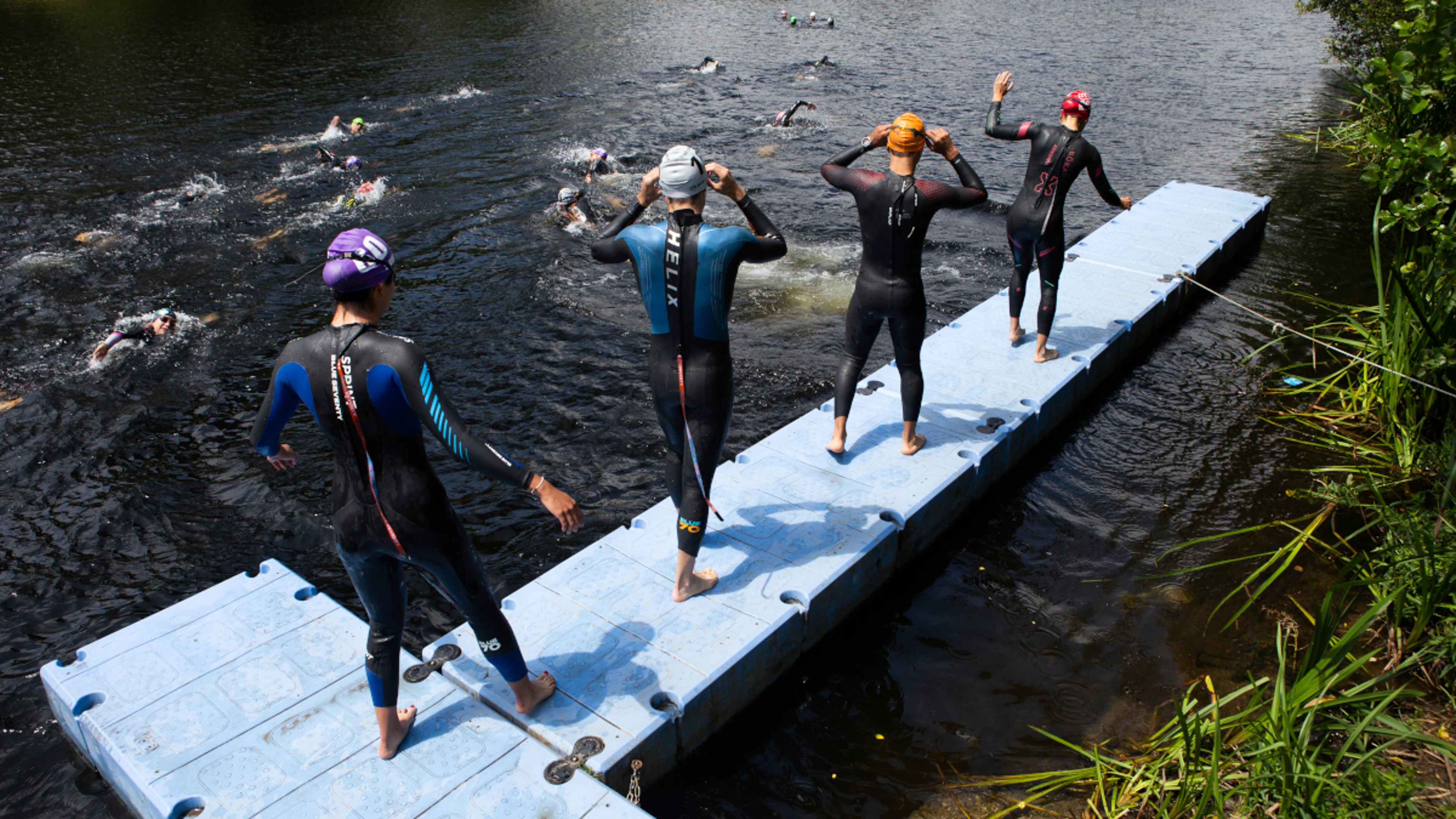 Swimming training session cancelled as rain lifts Seine pollution levels