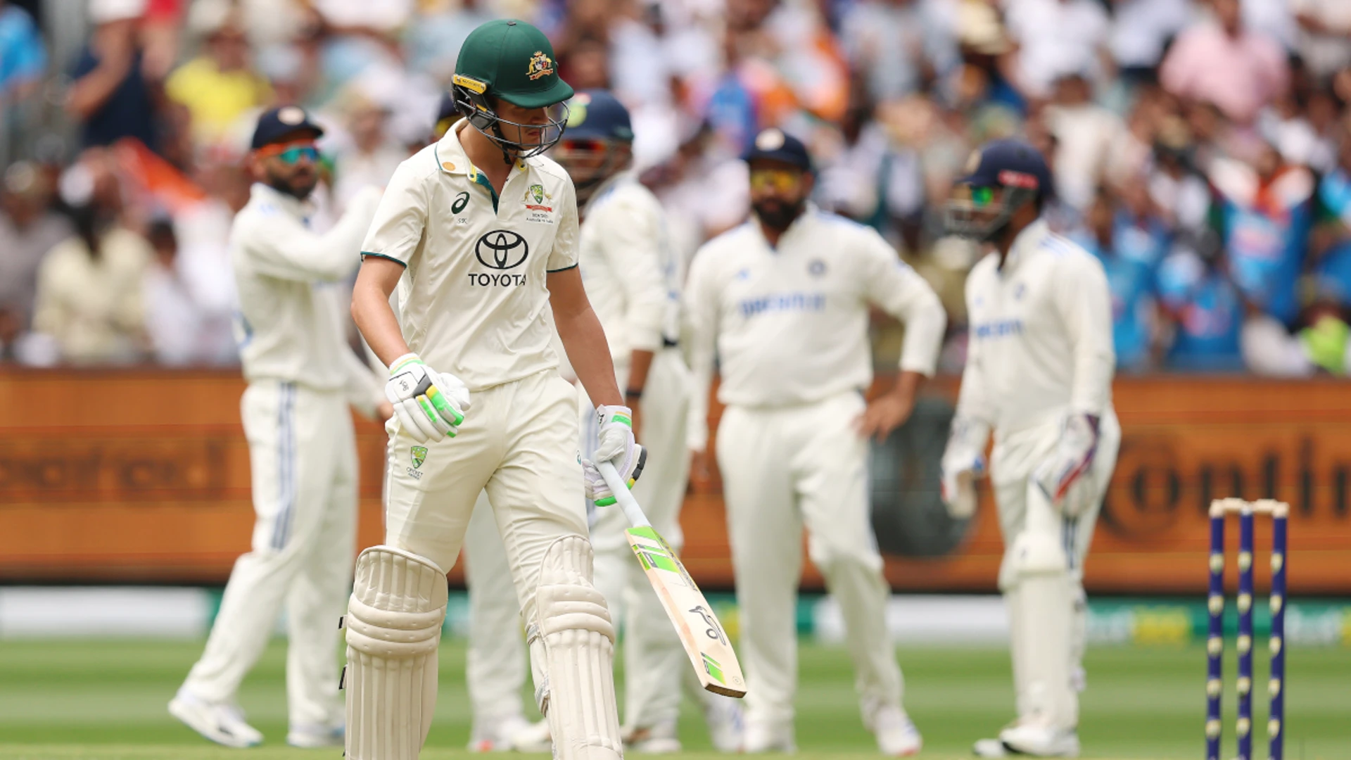 Konstas and Khawaja put Australia on top in 4th Test against India