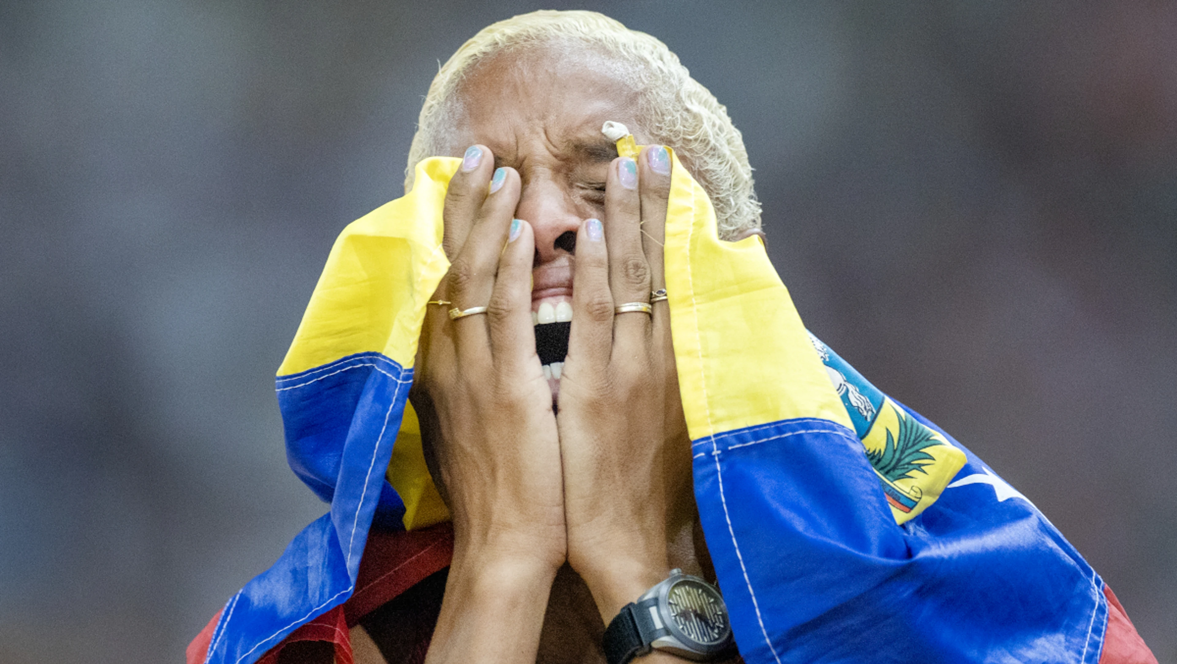 Injured Olympic women's triple jump champ Rojas out of Paris Games