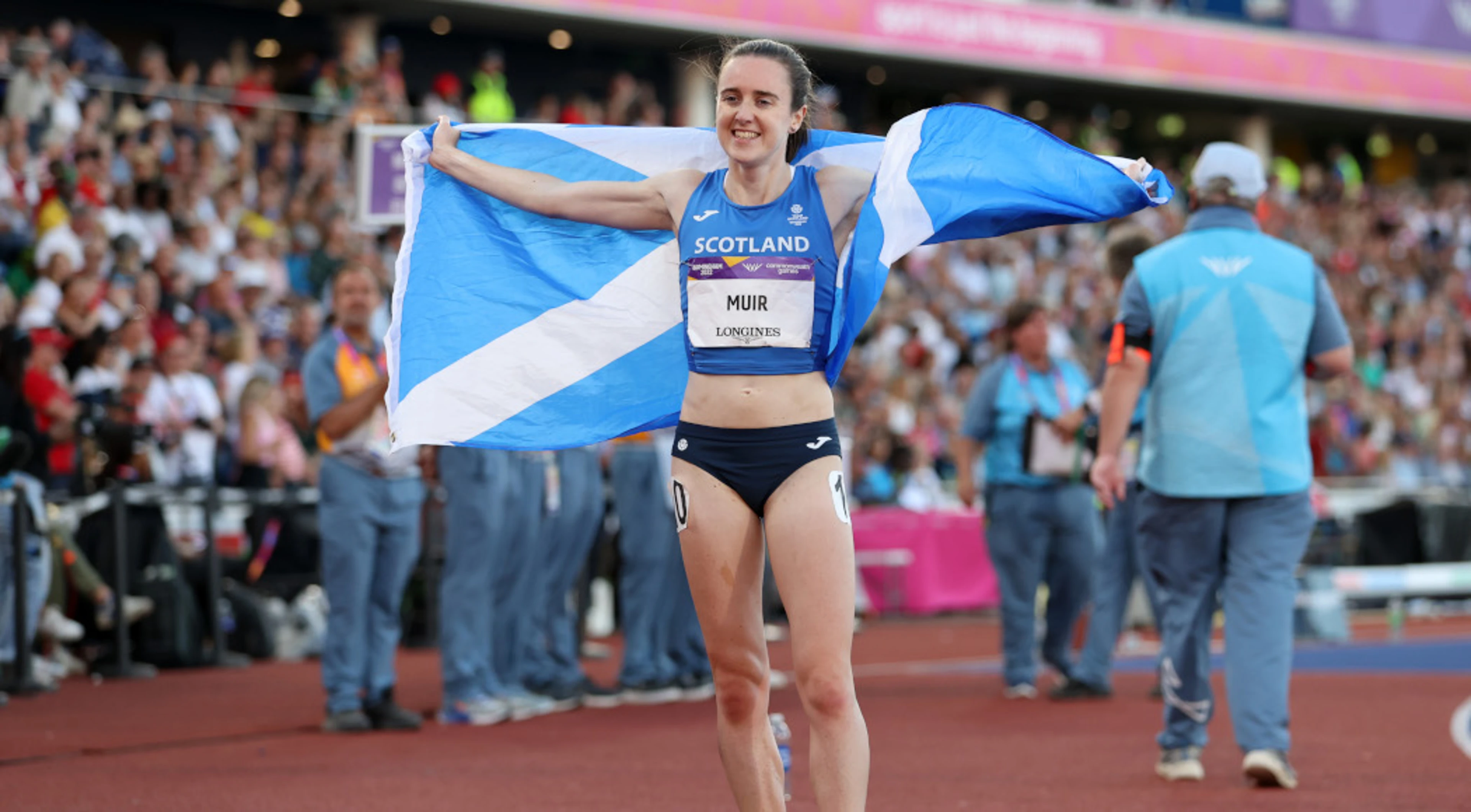 Muir wins 1500m gold on final night of Games athletics
