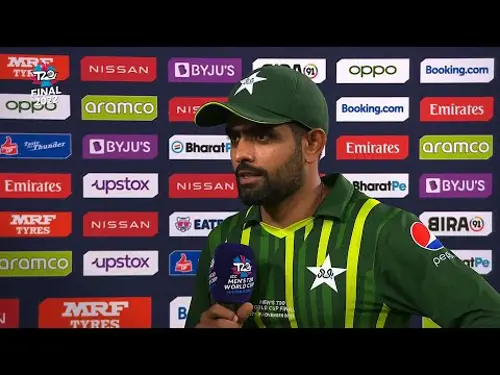 ICC T20 World Cup | Final | Pakistan v England | Post-match interview with Babar Azam